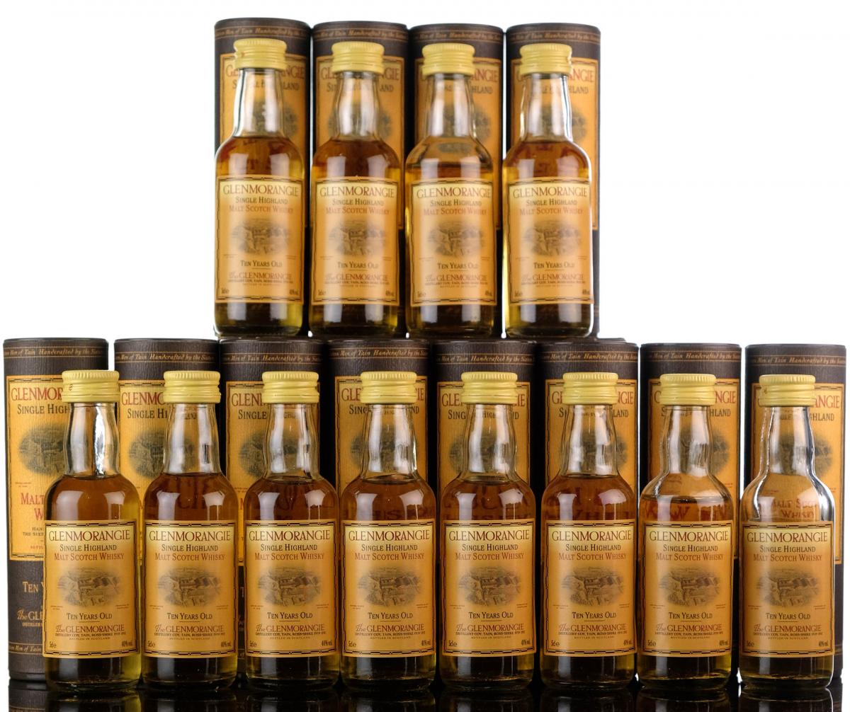 12 x Glenmorangie 10 Year Old Miniatures
