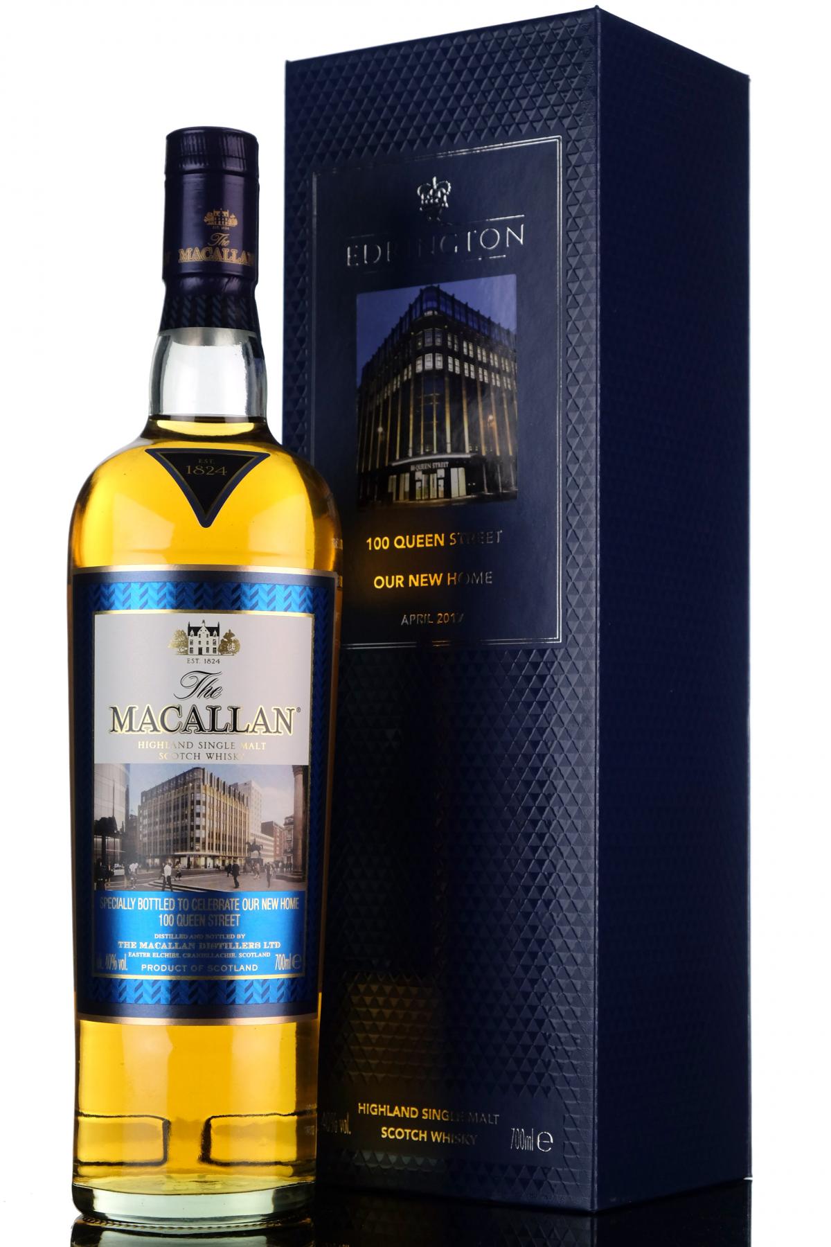 Macallan Edrington Celebrating Their New Home 2017 - 100 Queen Street