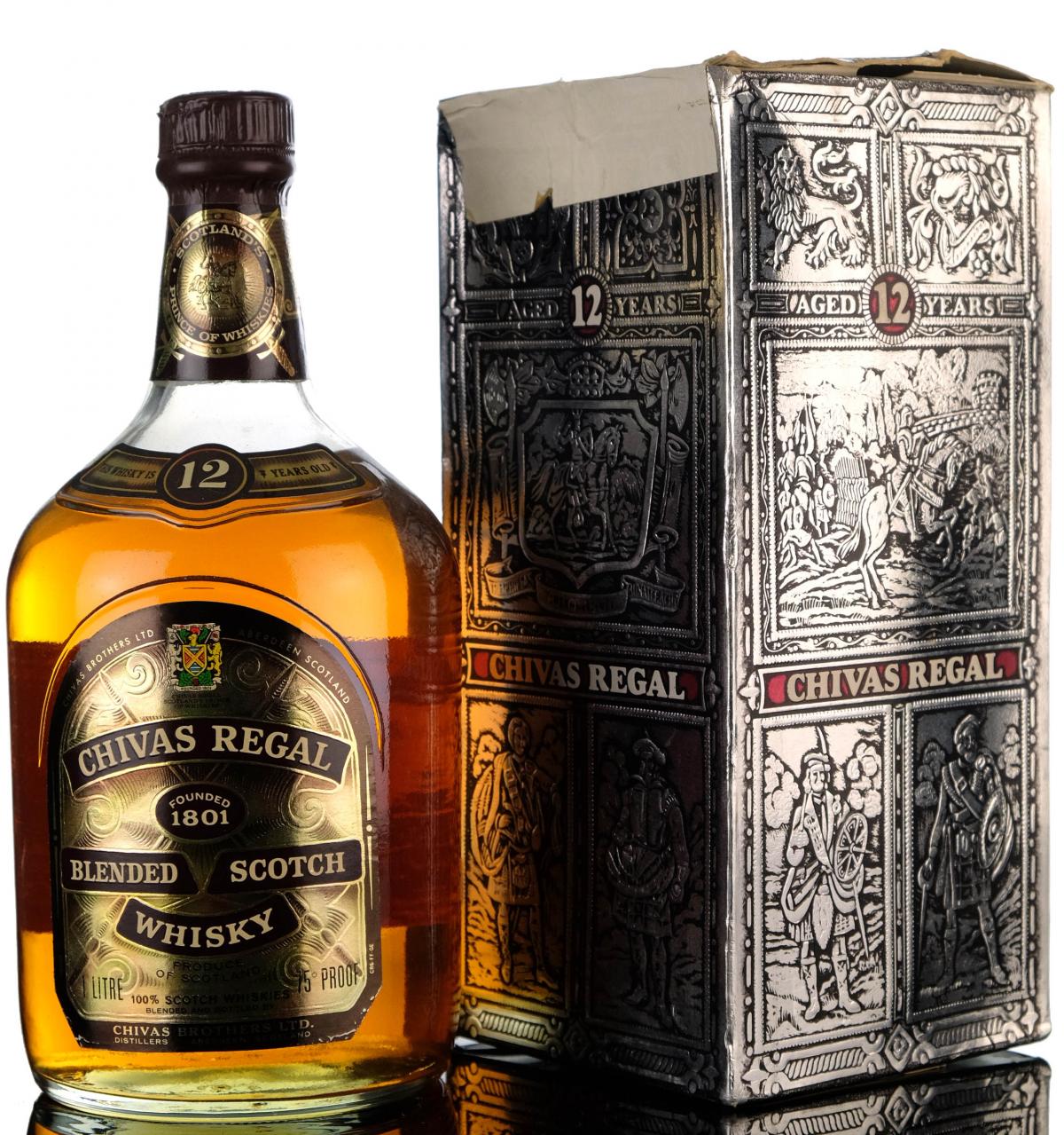 Chivas Regal 12 Year Old - 1970s - 1 Litre