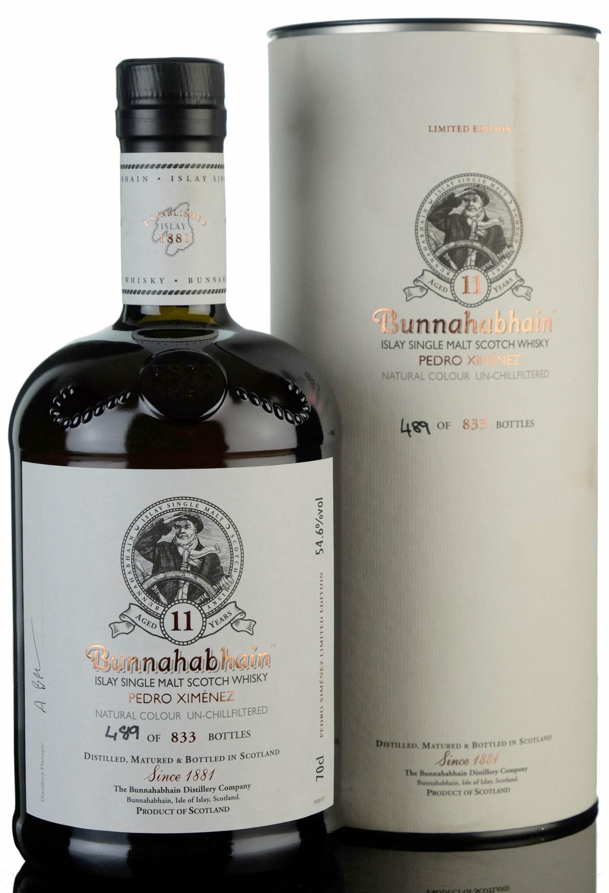 Bunnahabhain 11 Year Old - Pedro Ximenez