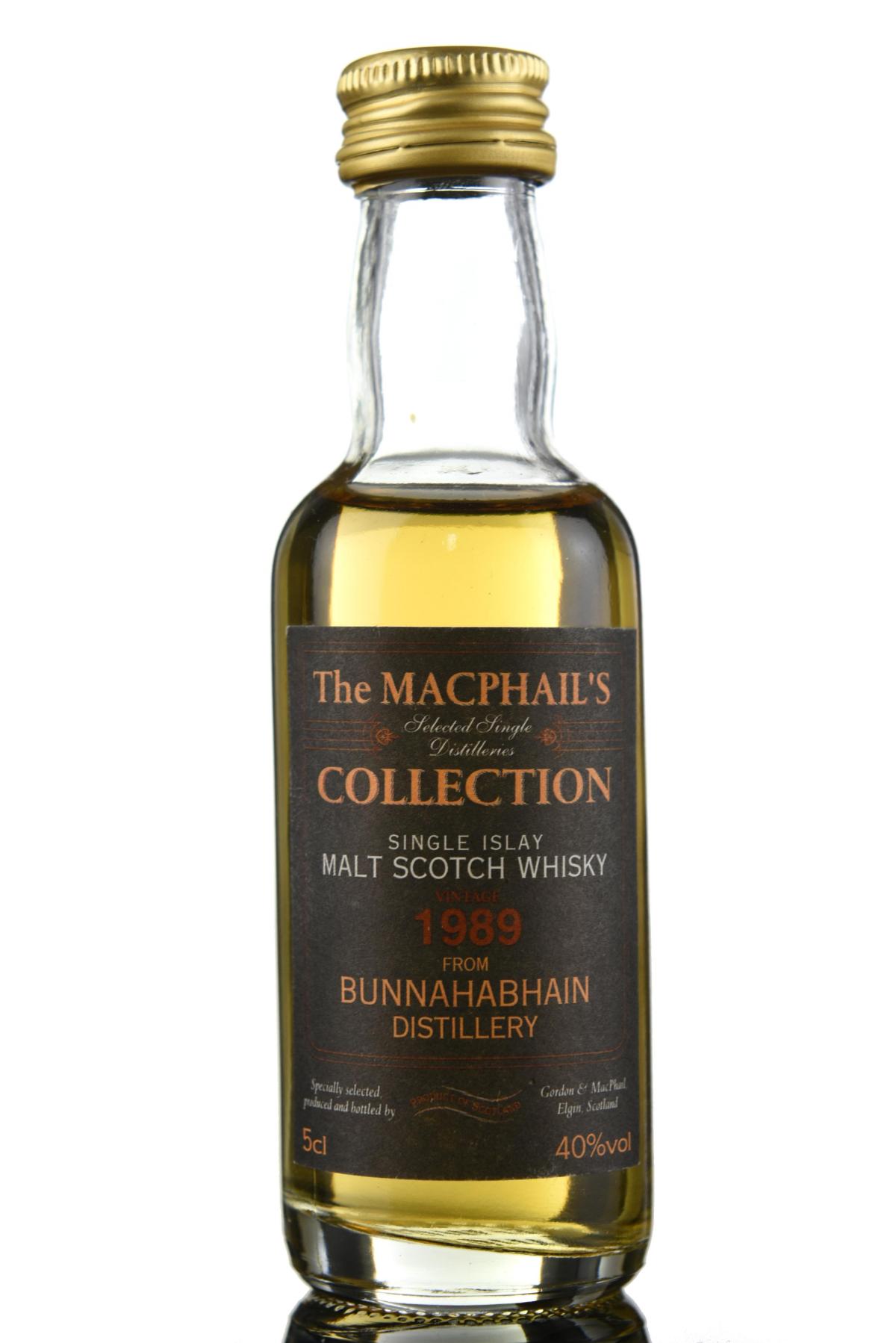 Bunnahabhain 1989 - The MacPhails Collection Miniature