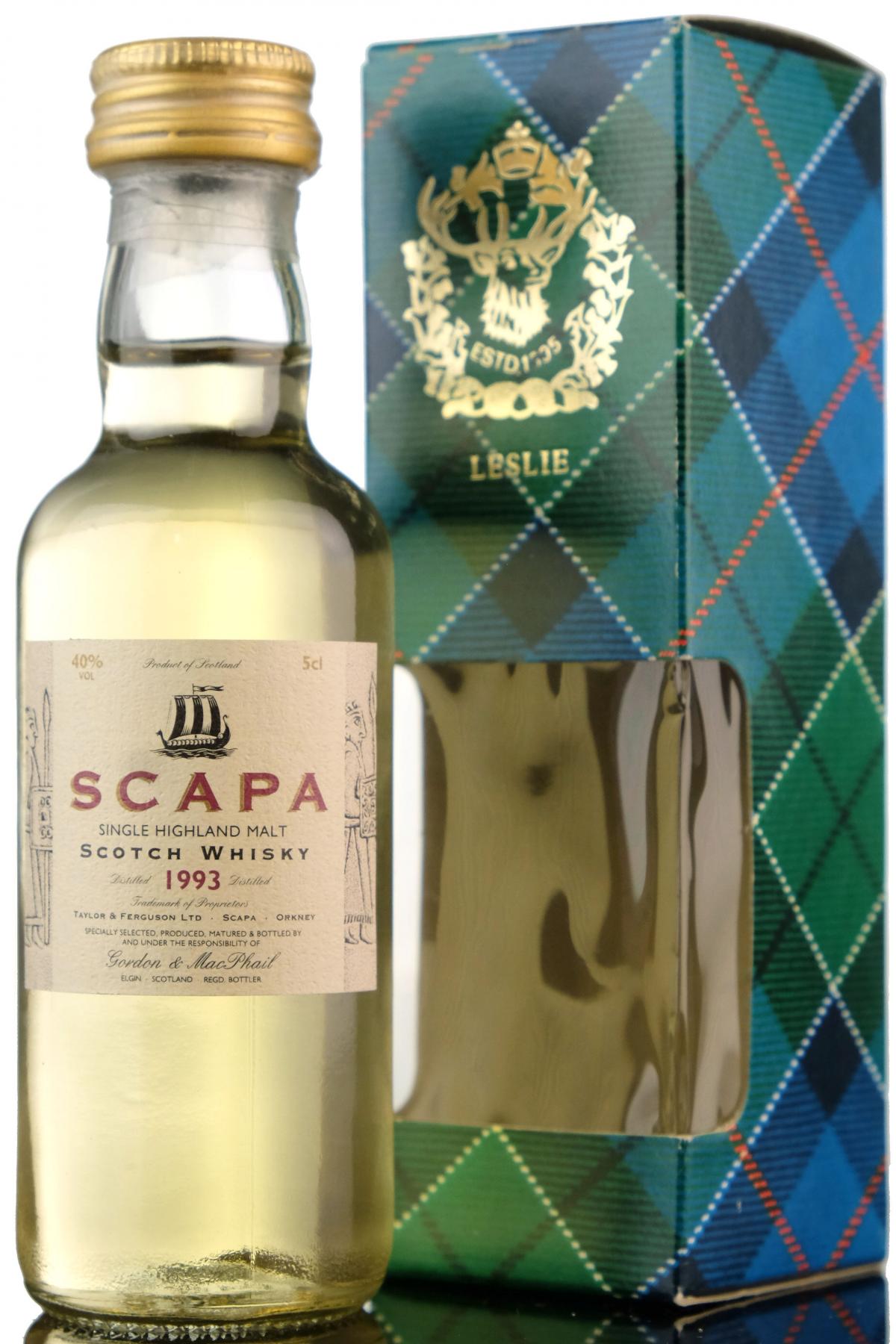 Scapa 1993 - Gordon & MacPhail Miniature
