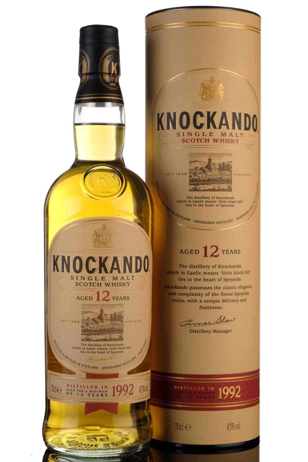 Knockando 1992 - 12 Year Old