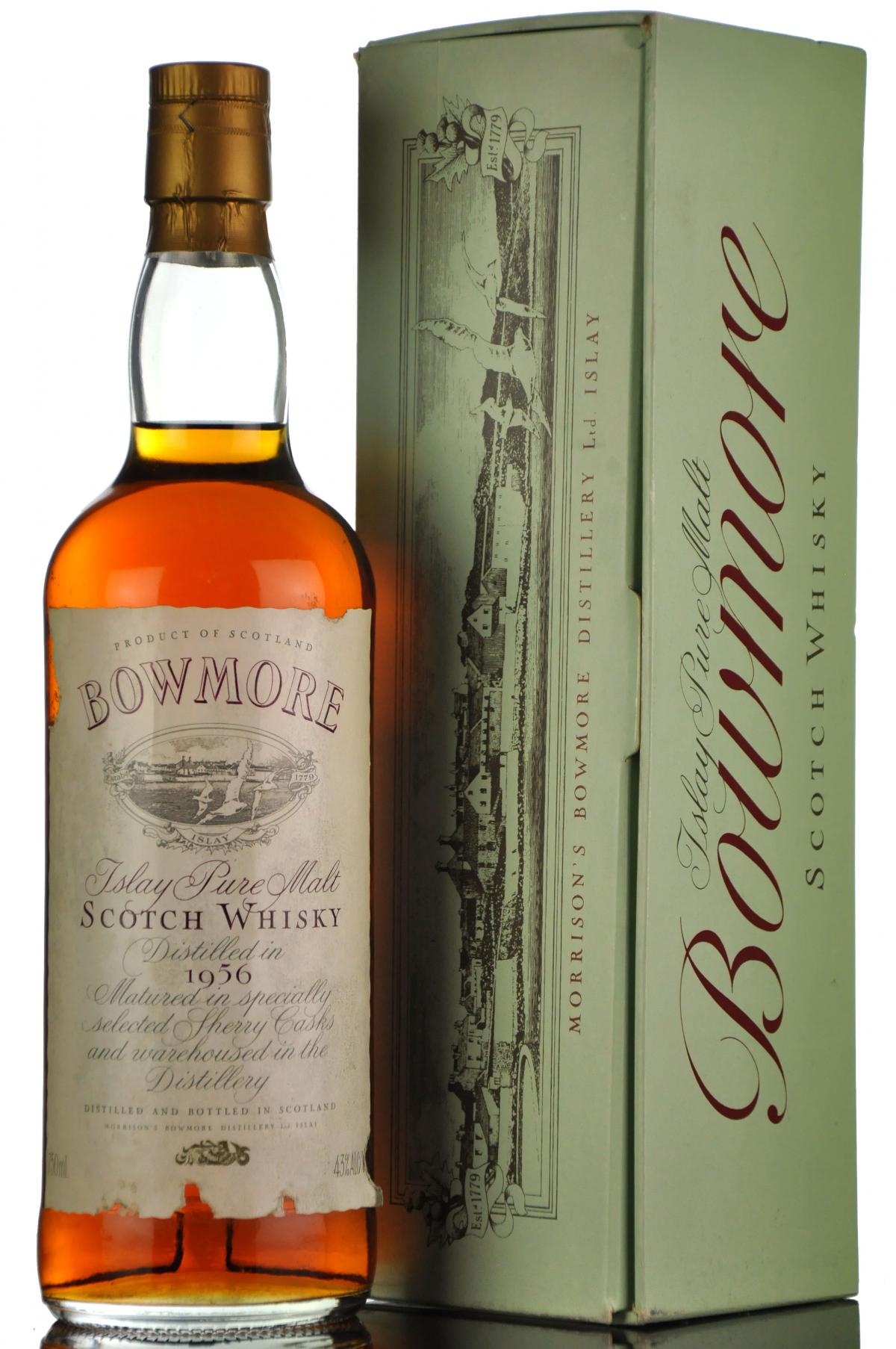 Bowmore 1956 - Sherry Cask - Vintage Label