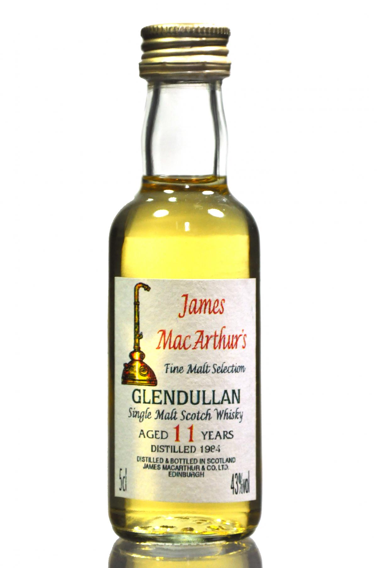 Glendullan 1984 - 11 Year Old - James MacArthur - Fine Malt Selection Miniature