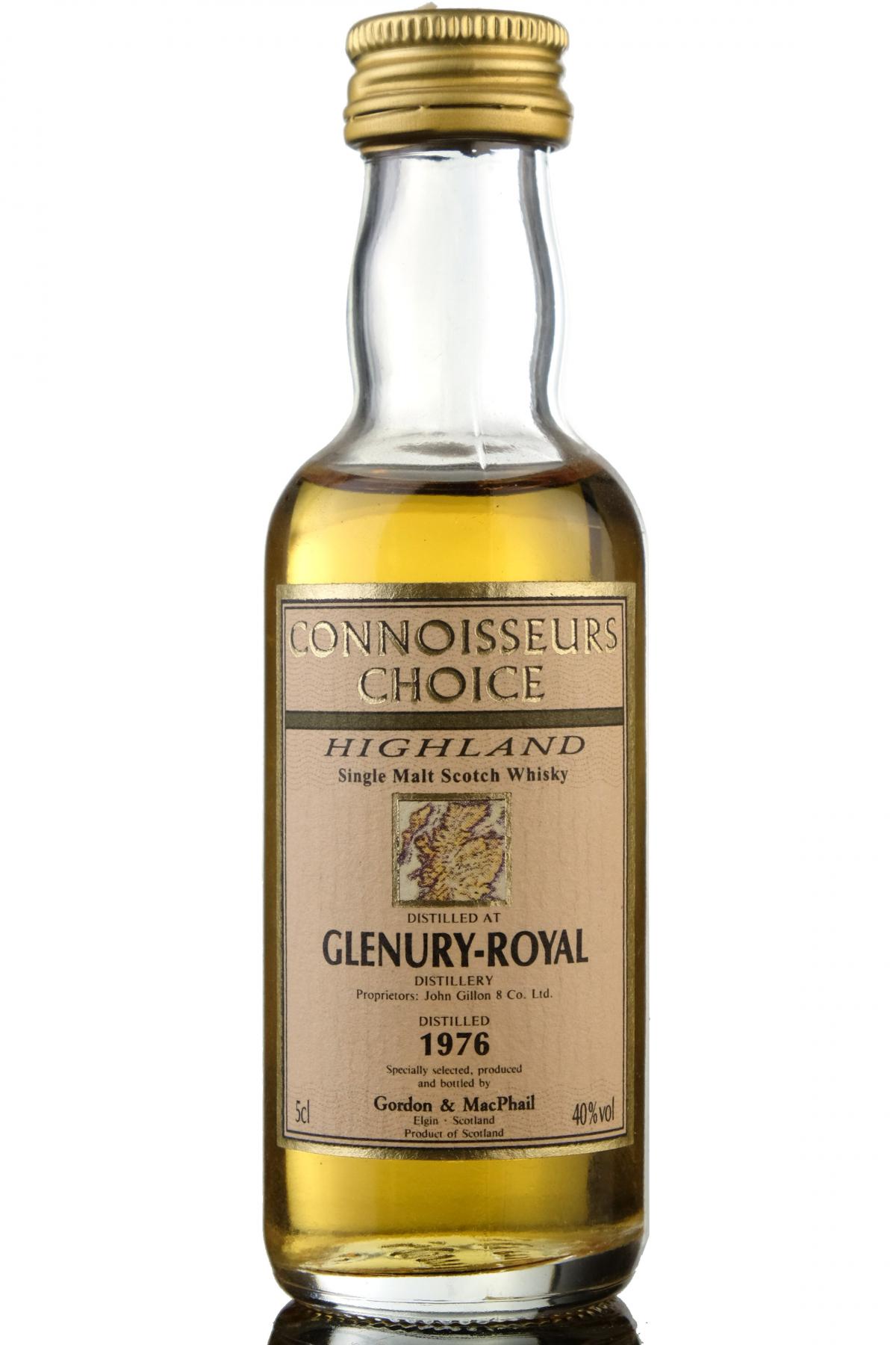 Glenury Royal 1976 - Connoisseurs Choice Miniature