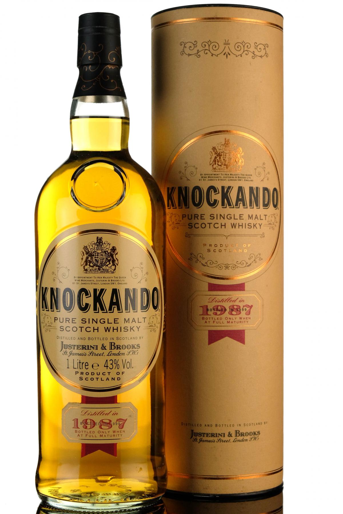 Knockando 1987-1999 - 1 Litre