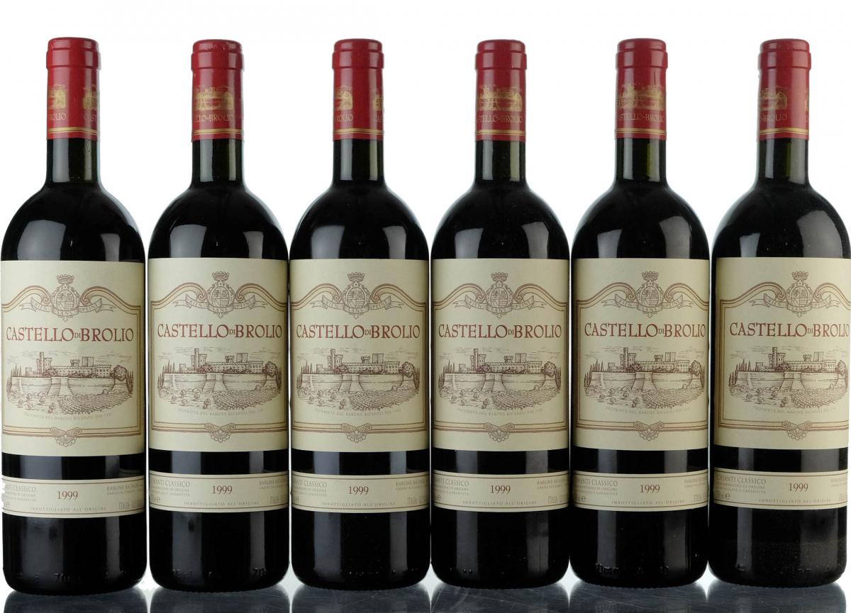 6 x Castello Di Brolio 1999 Wine