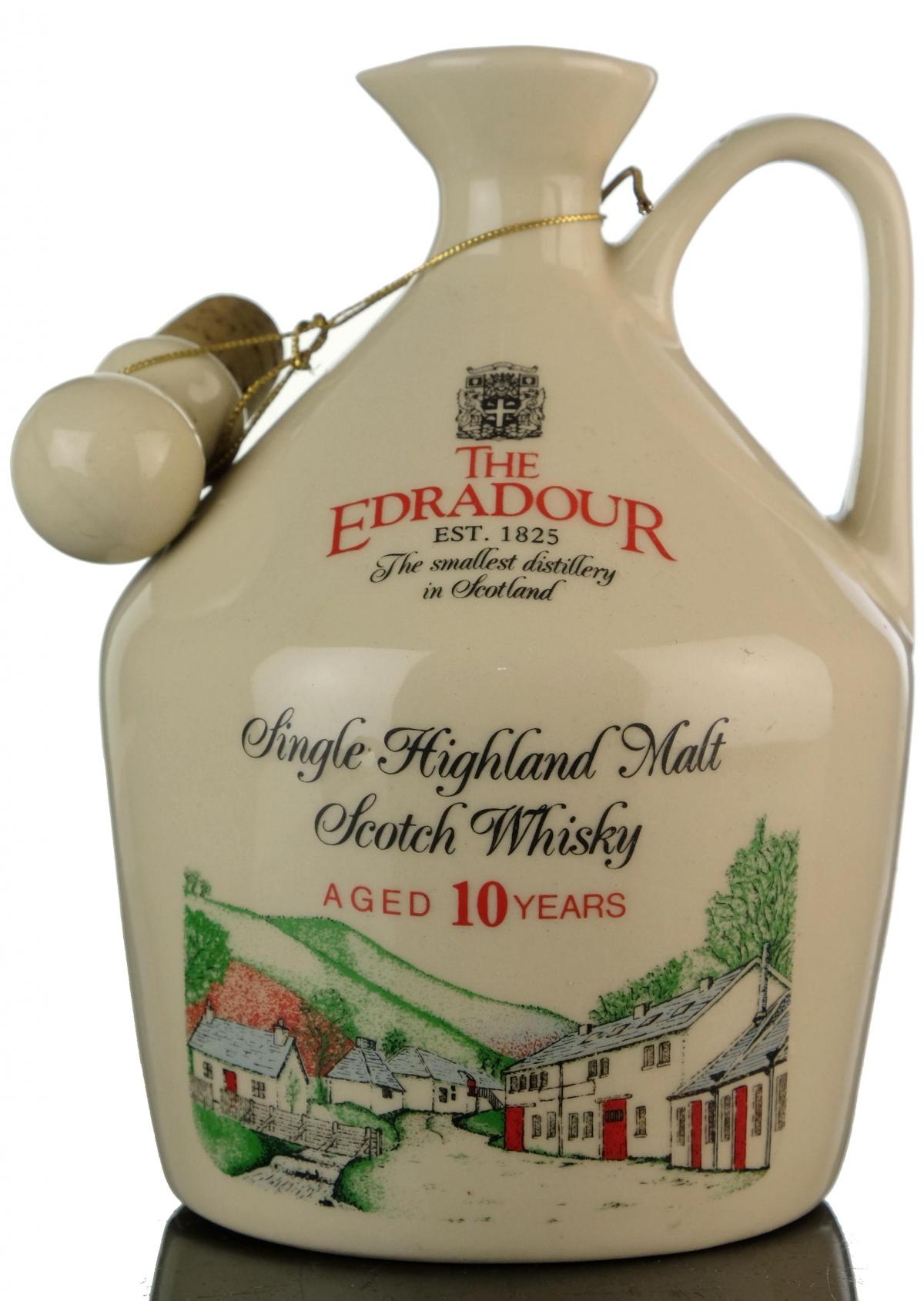 Edradour 10 Year Old - 1980s - Ceramic