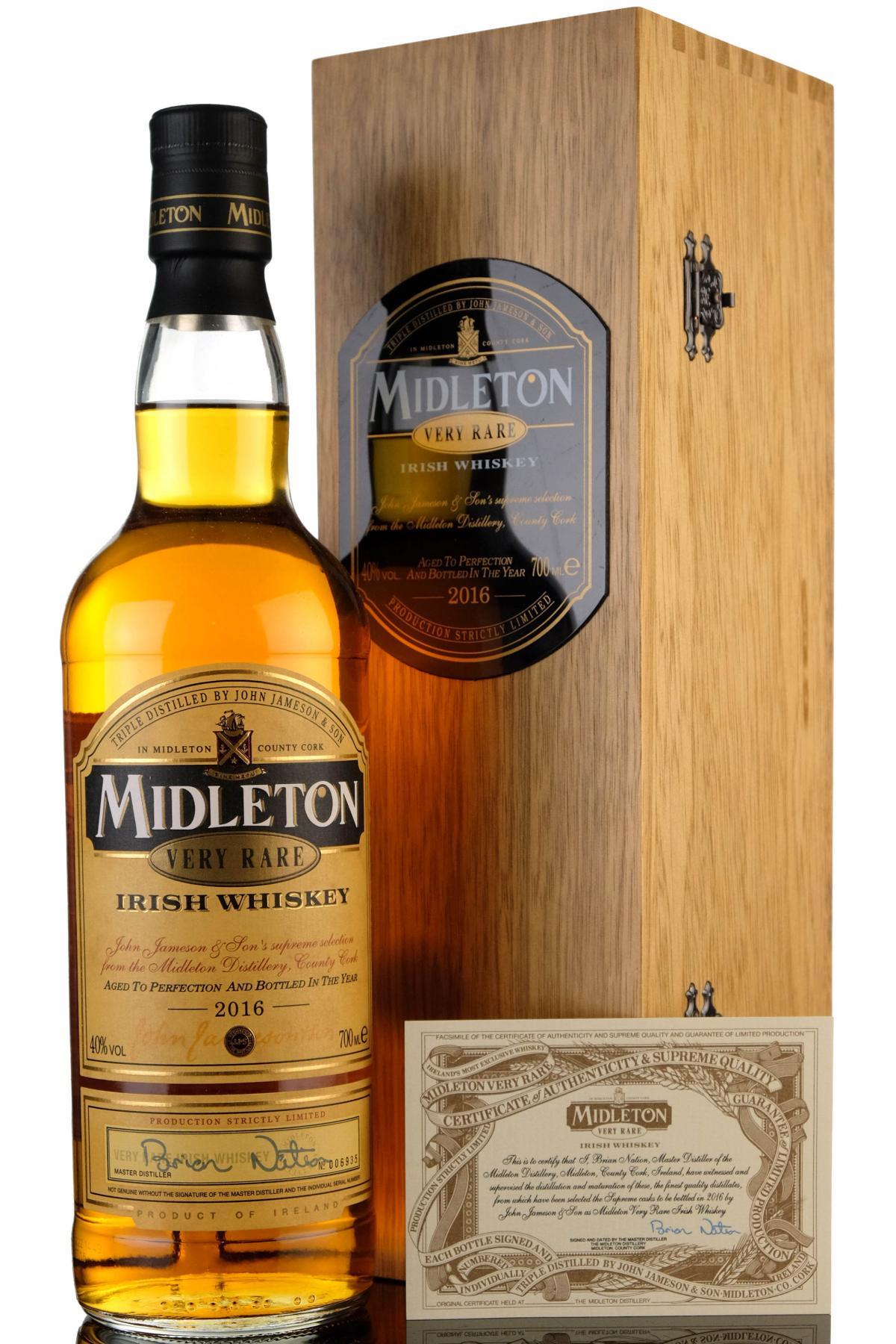 Midleton 2016 Irish Whiskey