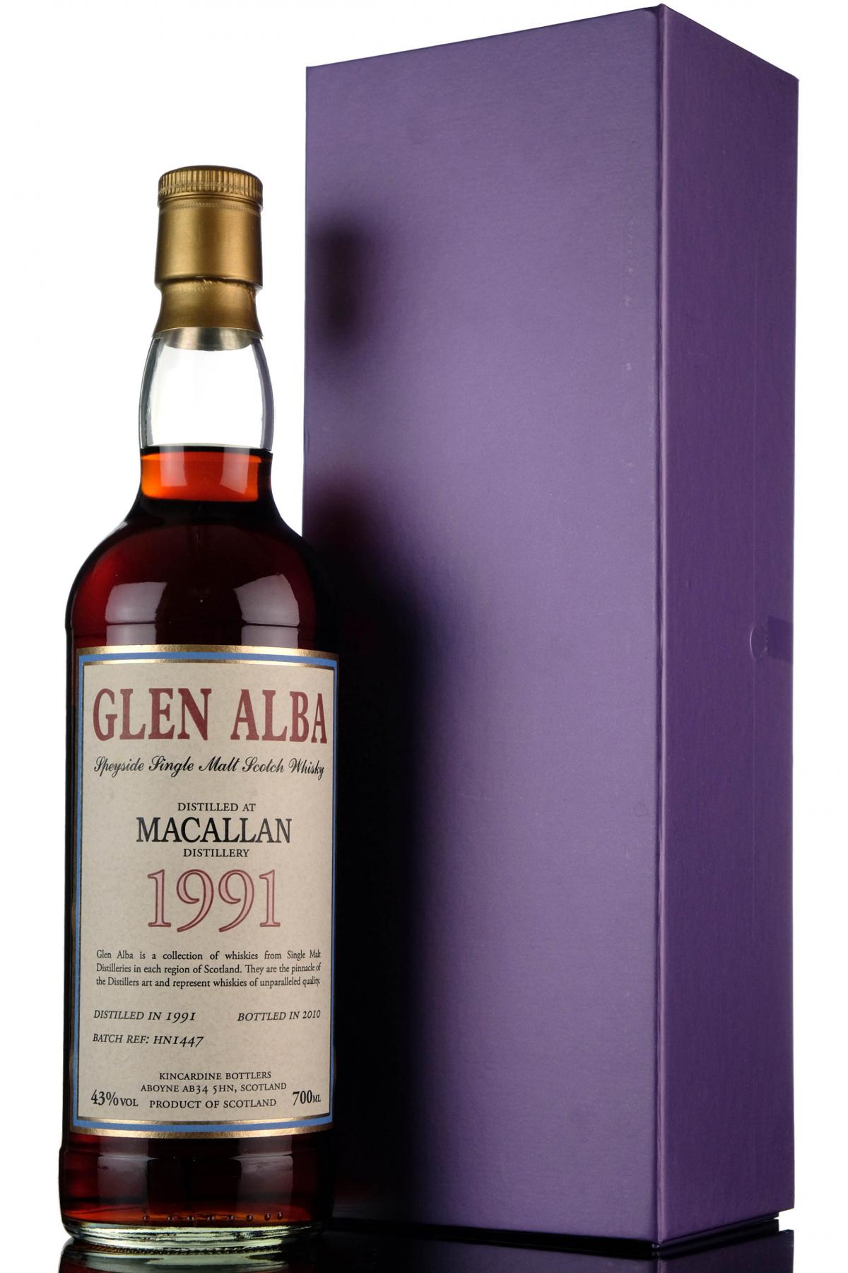 Macallan 1991-2010 - Glen Alba