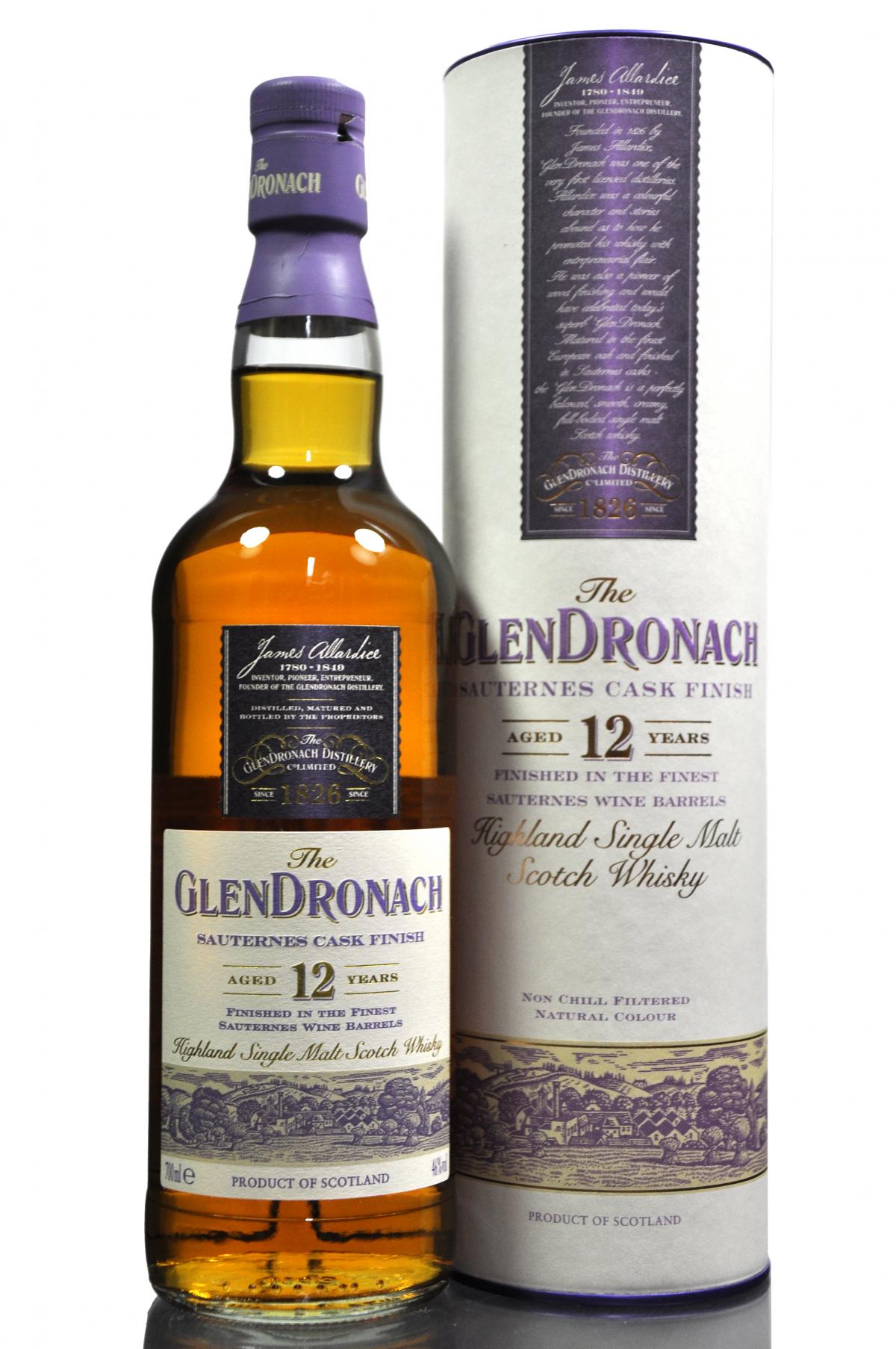 Glendronach 12 Year Old - Sauternes Cask