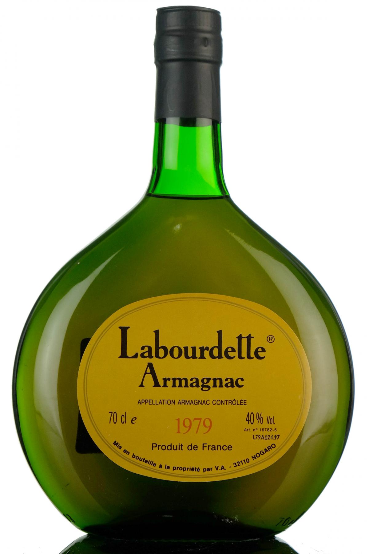 Labourdette Armagnac 1979