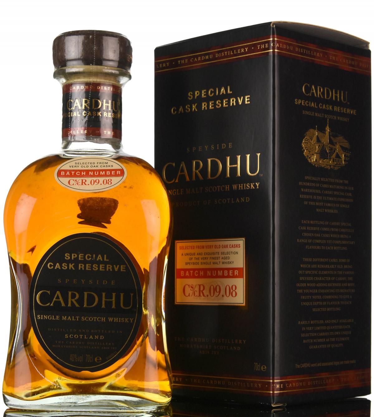 Cardhu Special Cask Reserve