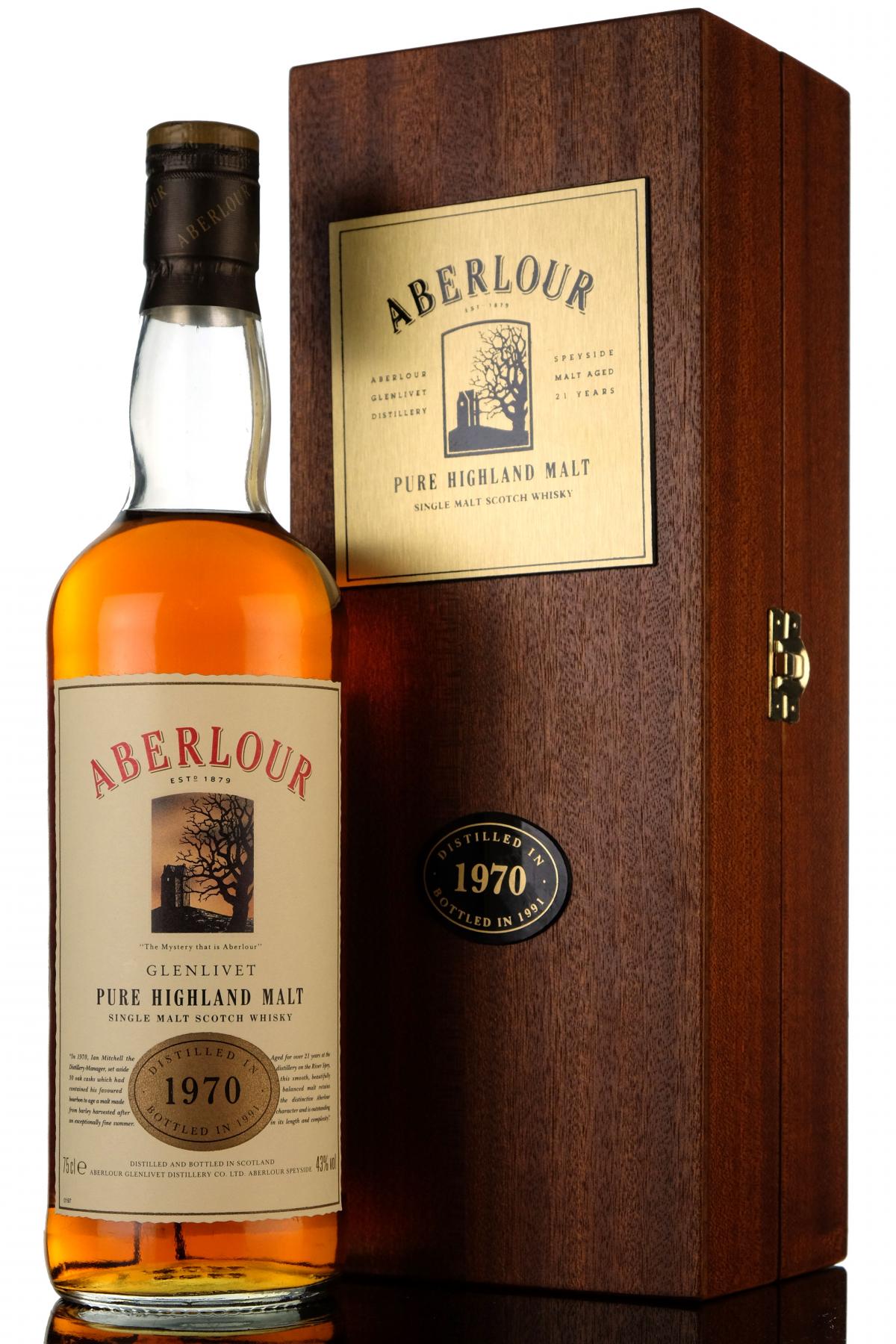 Aberlour 1970-1991 - 21 Year Old