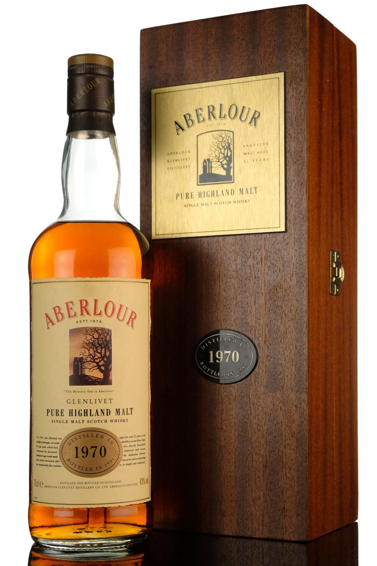 Aberlour 1970-1991 - 21 Year Old