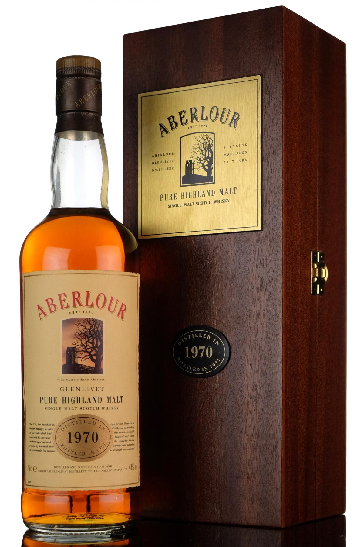 Aberlour 1970-1991 - 21 Year Old