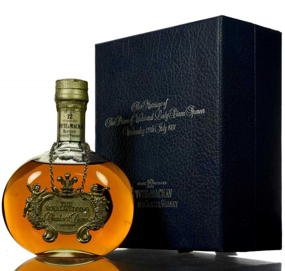 Whyte & Mackay 12 Year Old - The Royal Wedding Charles & Diana 1981