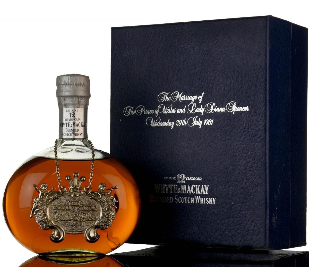 Whyte & Mackay 12 Year Old - The Royal Wedding Charles & Diana 1981