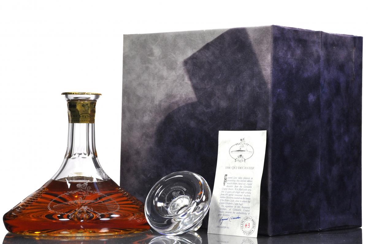 Auchentoshan QE2 Decanter - 12 Year Old