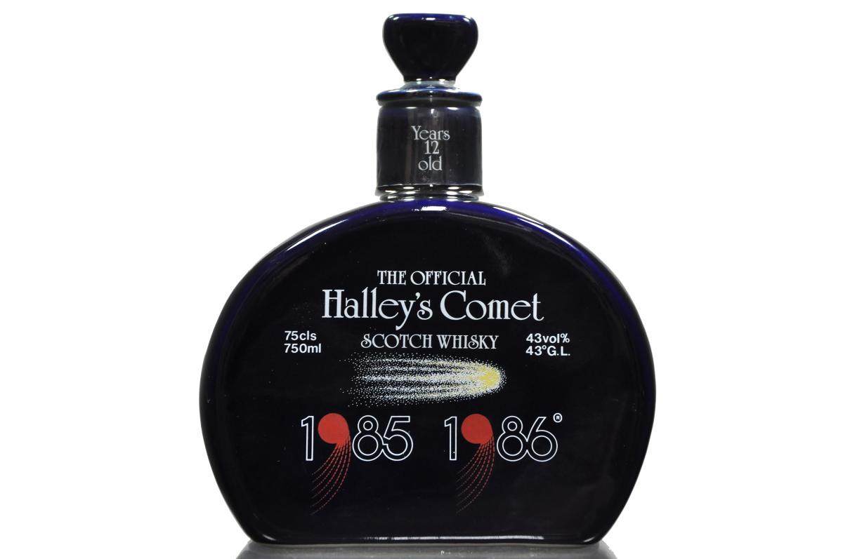 Halleys Comet 12 Year Old Ceramic - 1980s