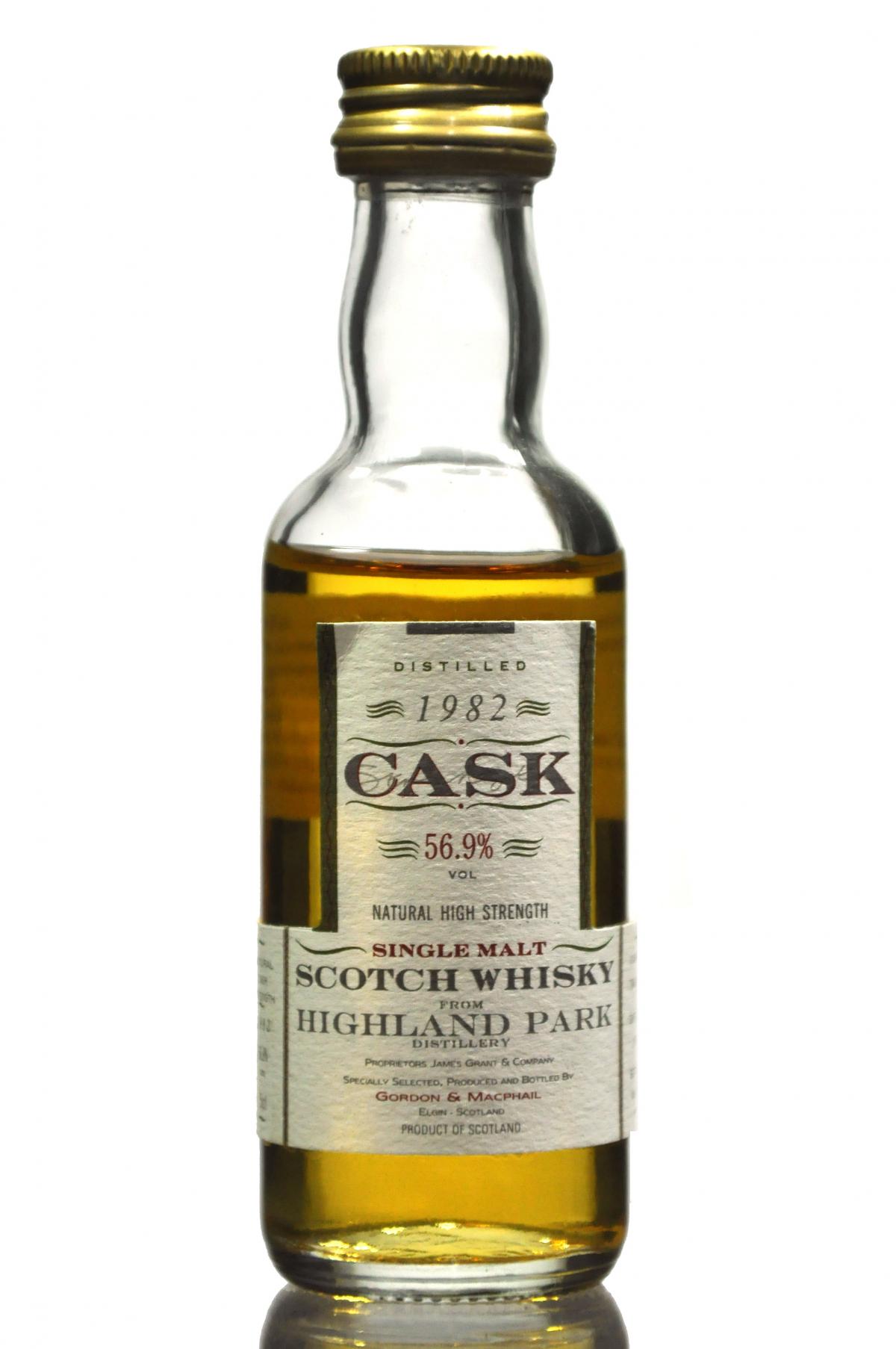 Highland Park 1982-1994 - Cask Strength - Gordon & MacPhail Miniature