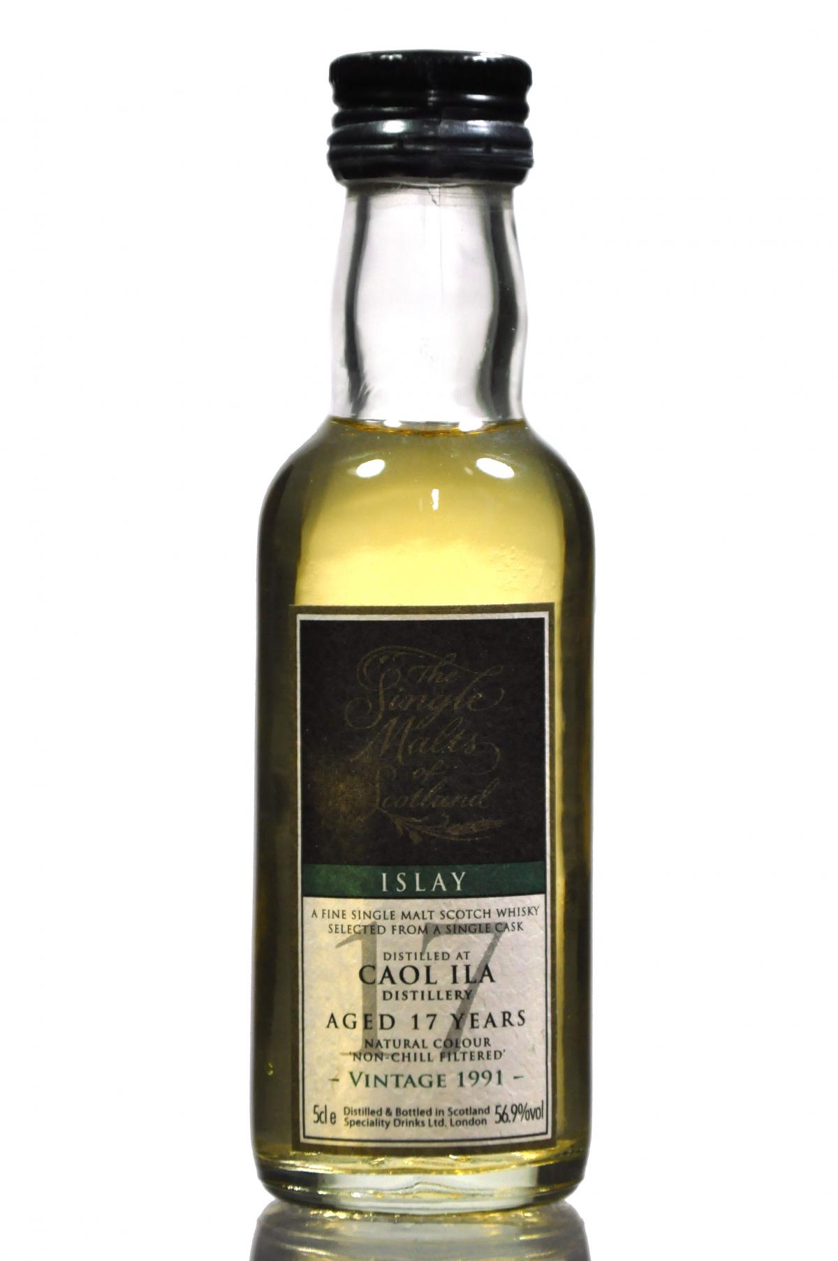 Caol Ila 1991 - Single Cask Miniature