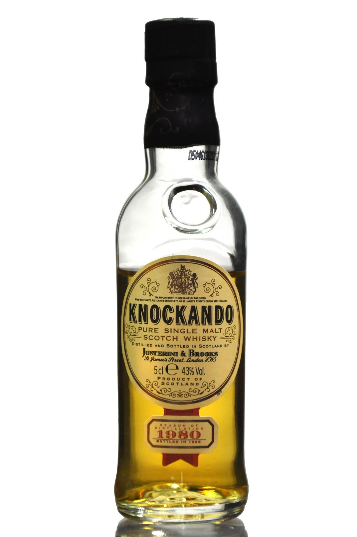 Knockando 1980-1995 Miniature