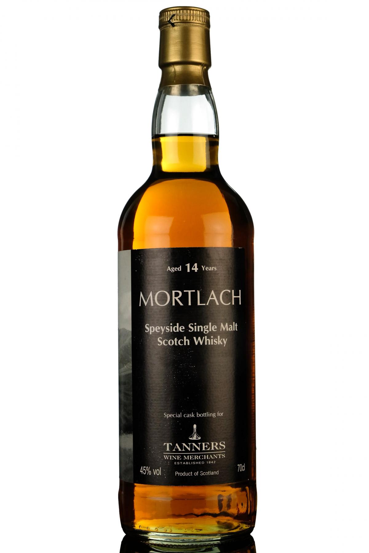 Mortlach 14 Year Old - Private Bottling For Tanners Wines