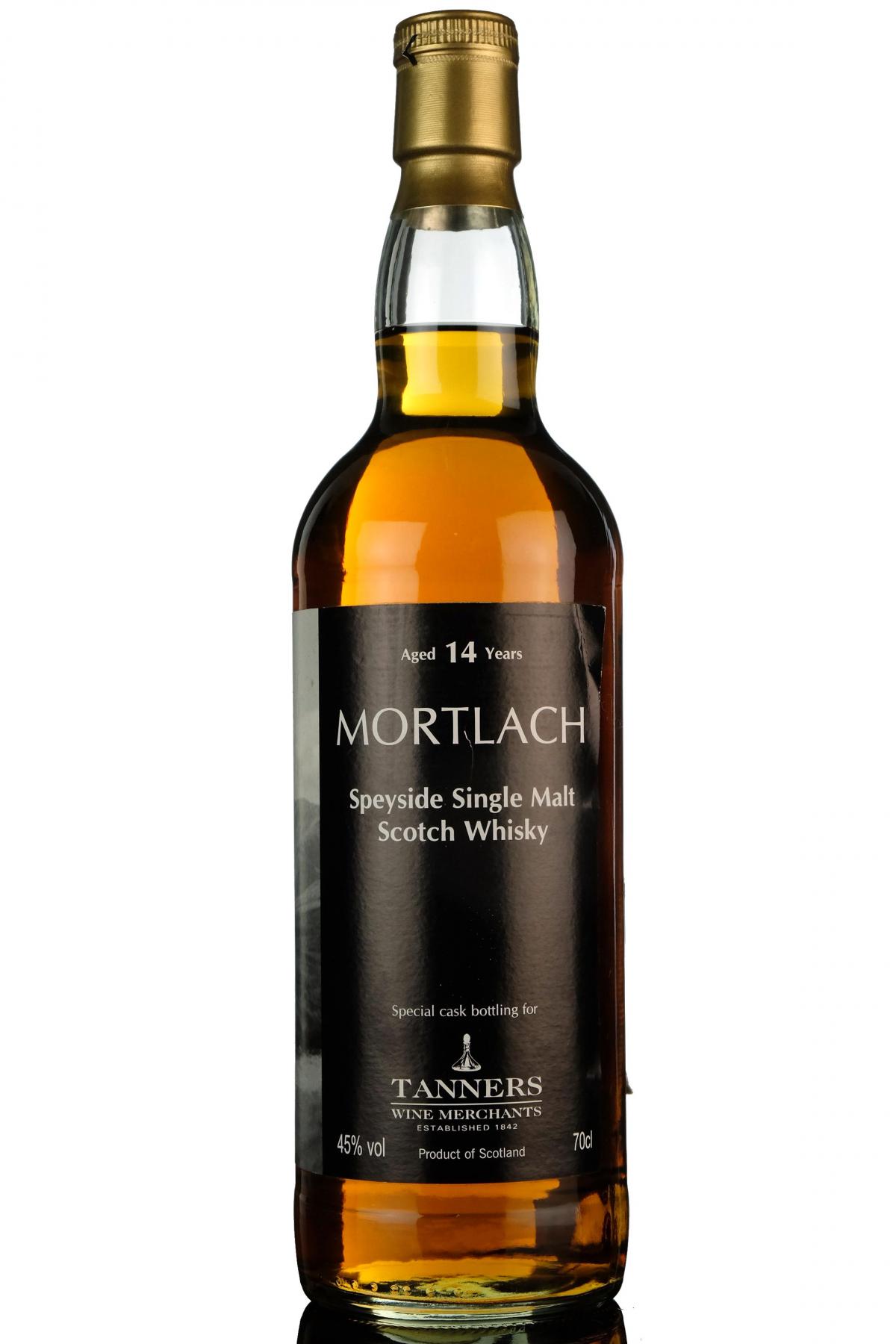 Mortlach 14 Year Old - Private Bottling For Tanners Wines