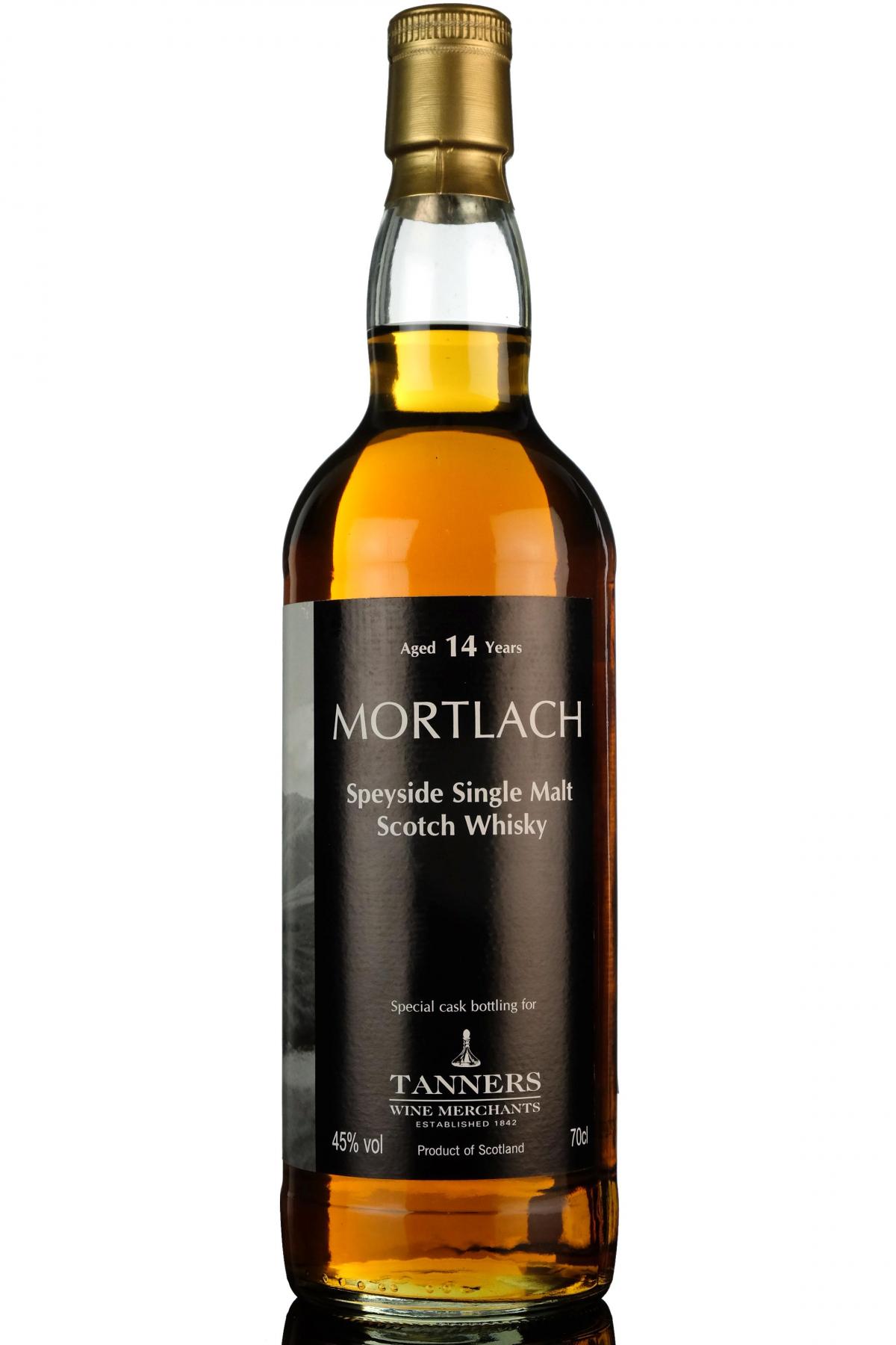 Mortlach 14 Year Old - Private Bottling For Tanners Wines