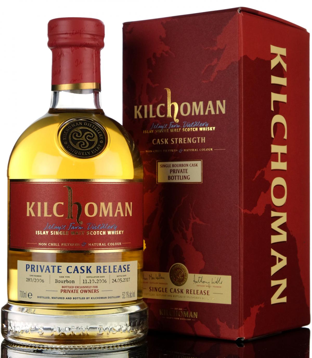 Kilchoman 2006-2017 - Private Cask Bottling