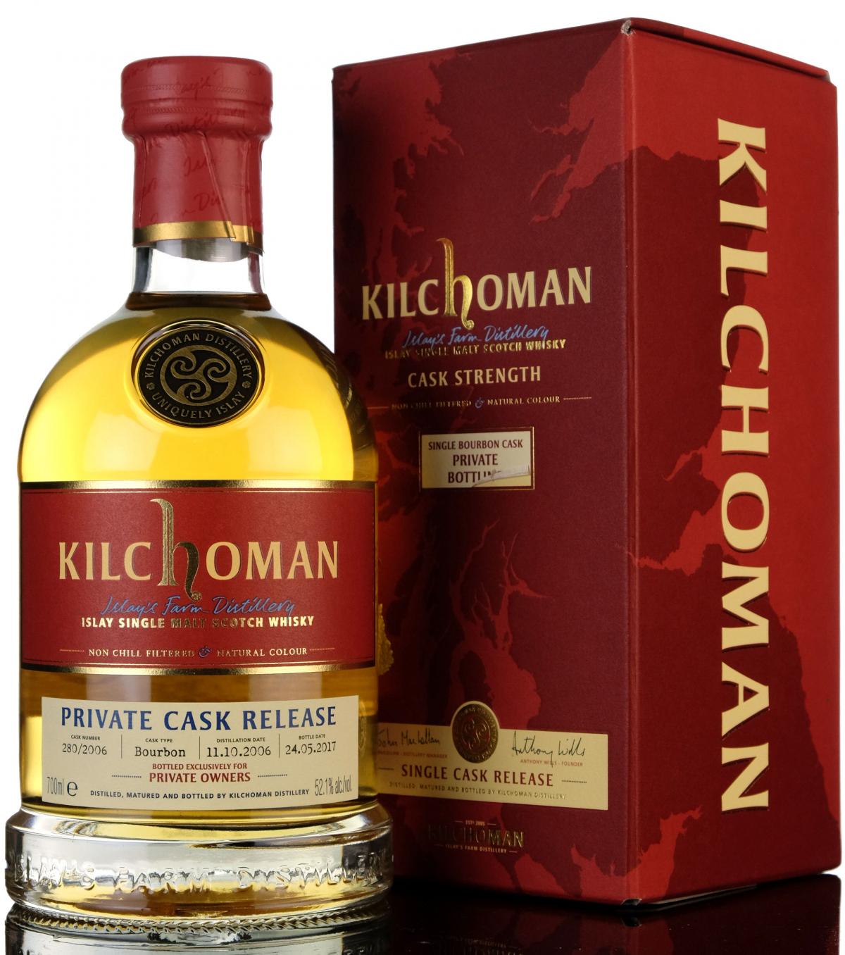 Kilchoman 2006-2017 - Private Cask Bottling