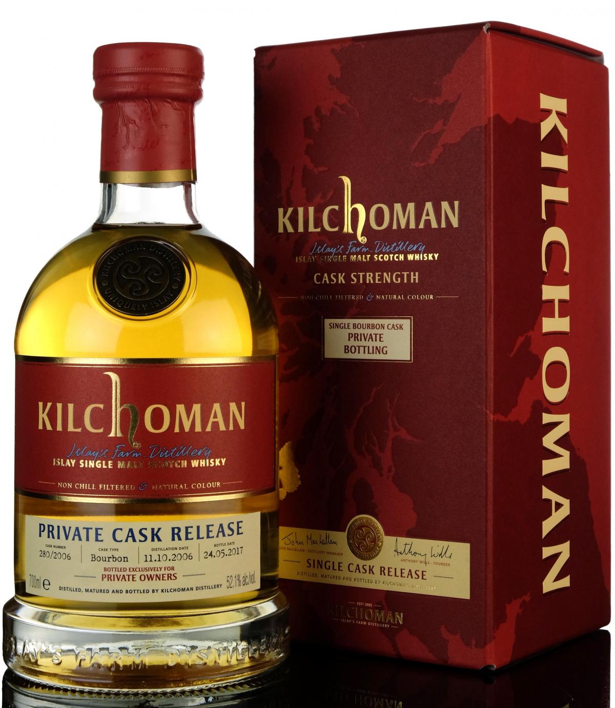 Kilchoman 2006-2017 - Private Cask Bottling