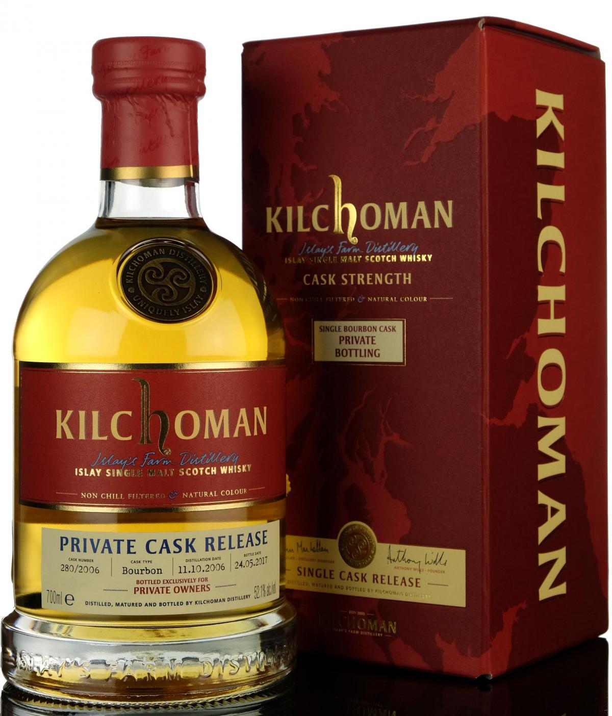 Kilchoman 2006-2017 - Private Cask Bottling
