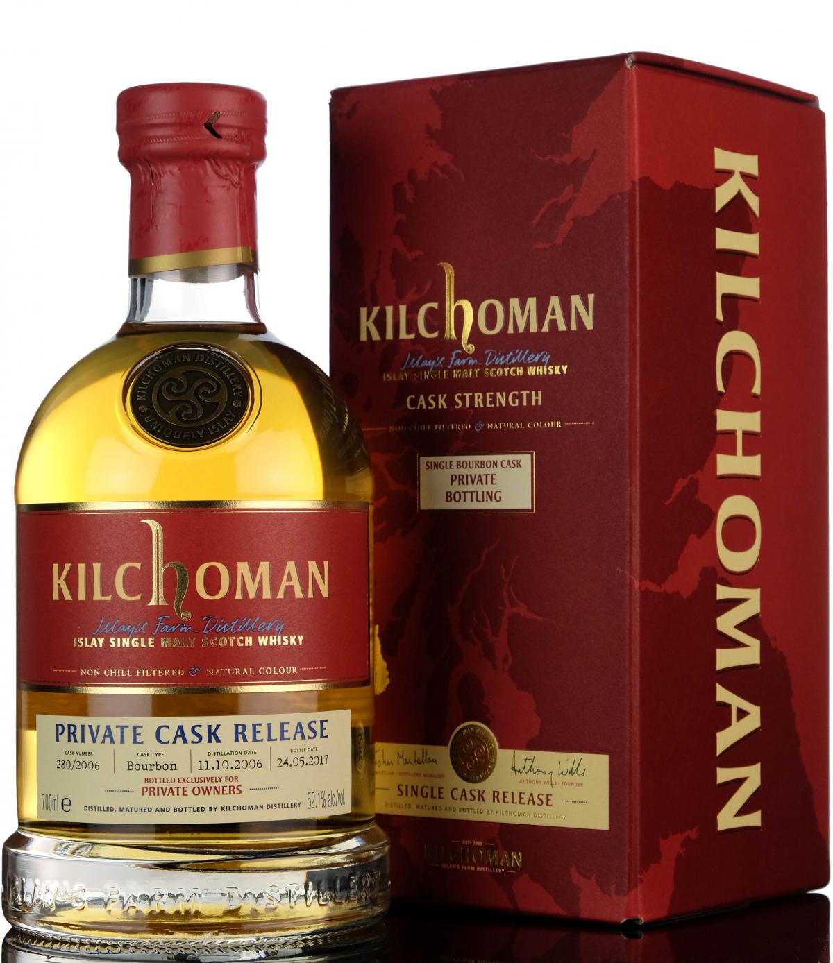 Kilchoman 2006-2017 - Private Cask Bottling
