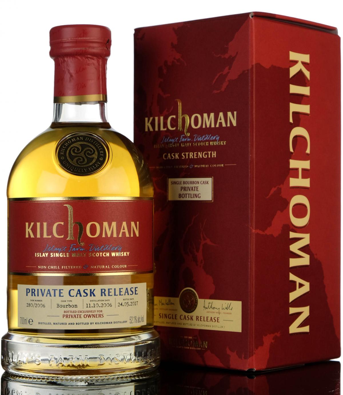 Kilchoman 2006-2017 - Private Cask Bottling