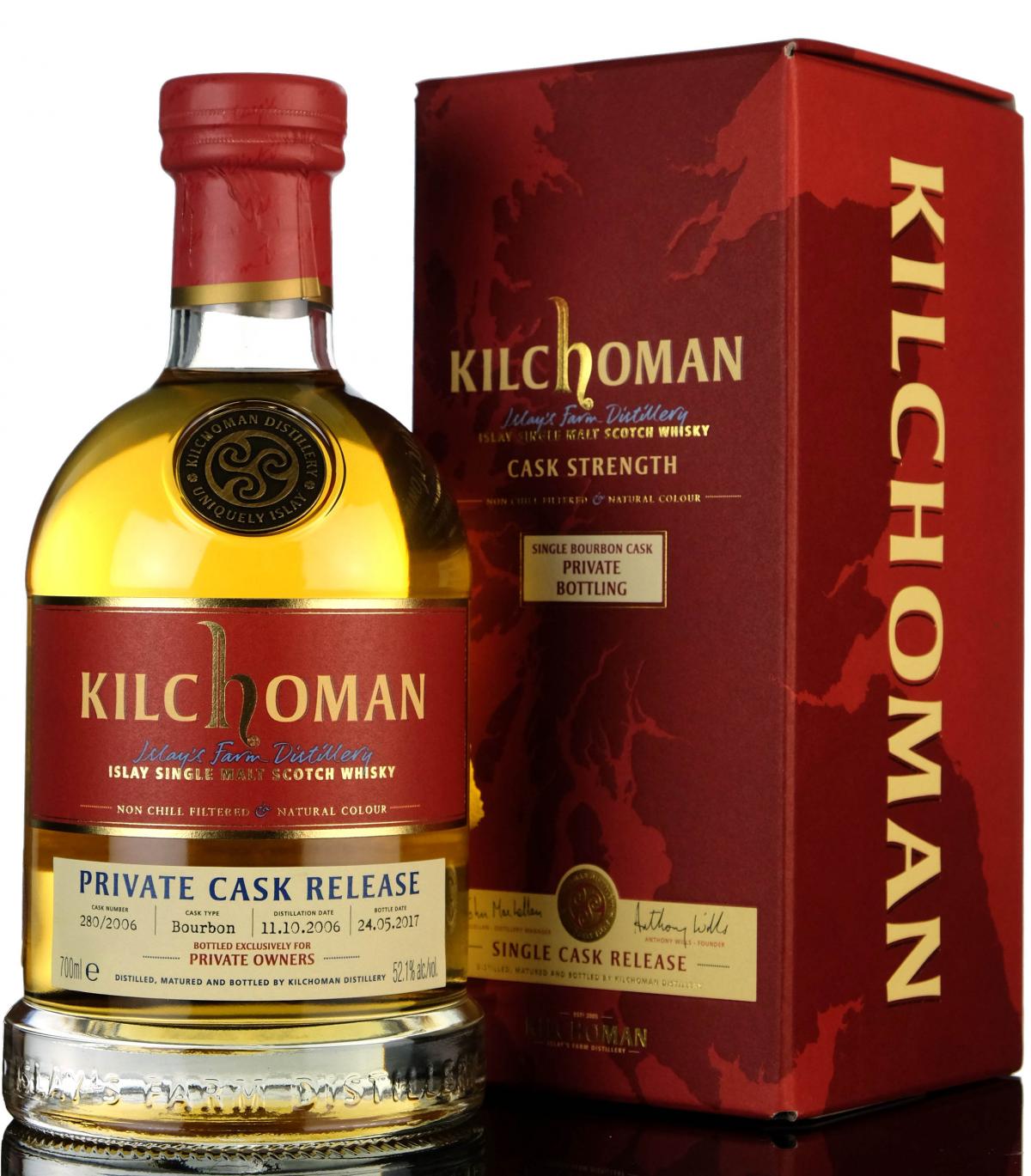 Kilchoman 2006-2017 - Private Cask Bottling
