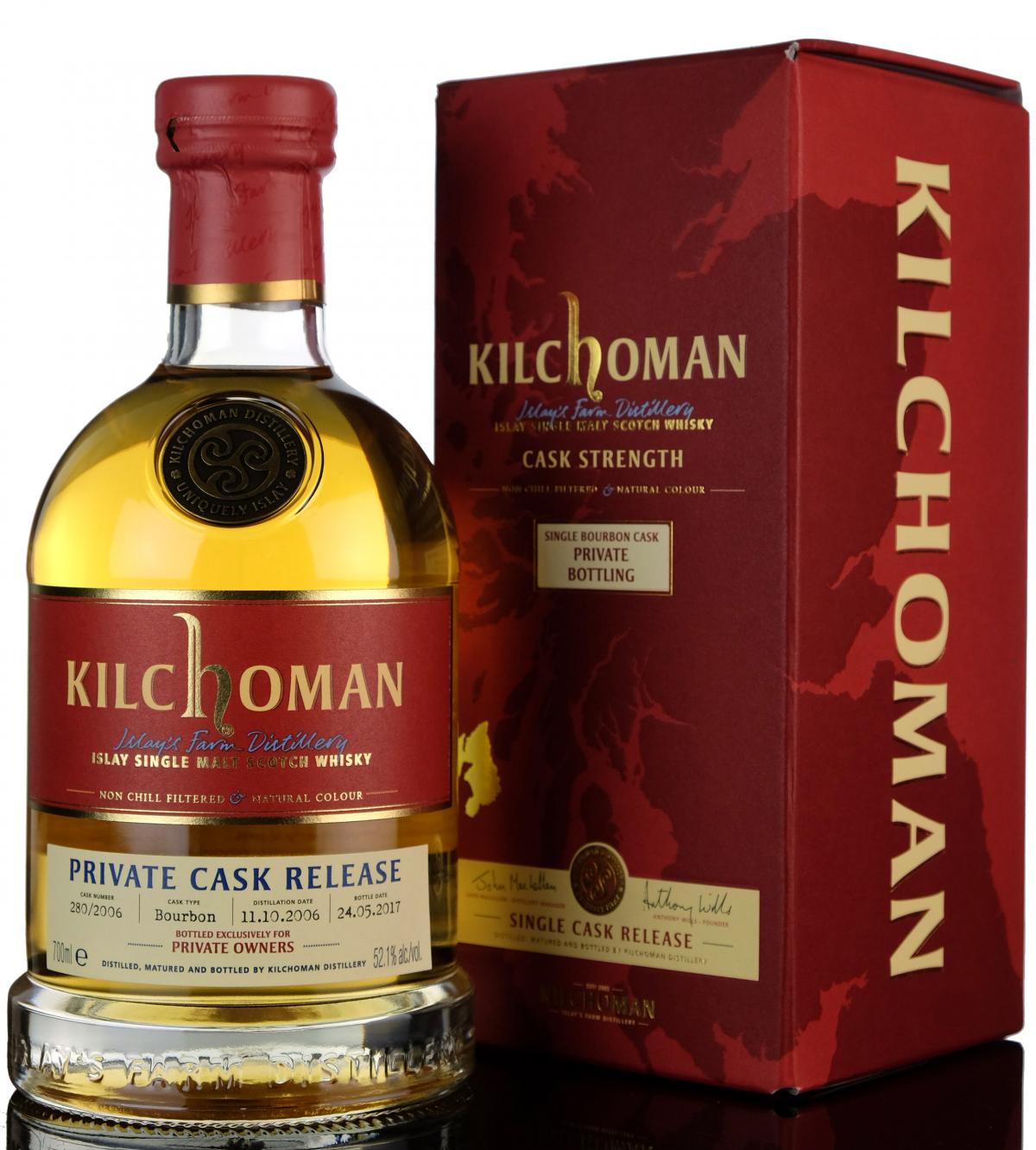 Kilchoman 2006-2017 - Private Cask Bottling