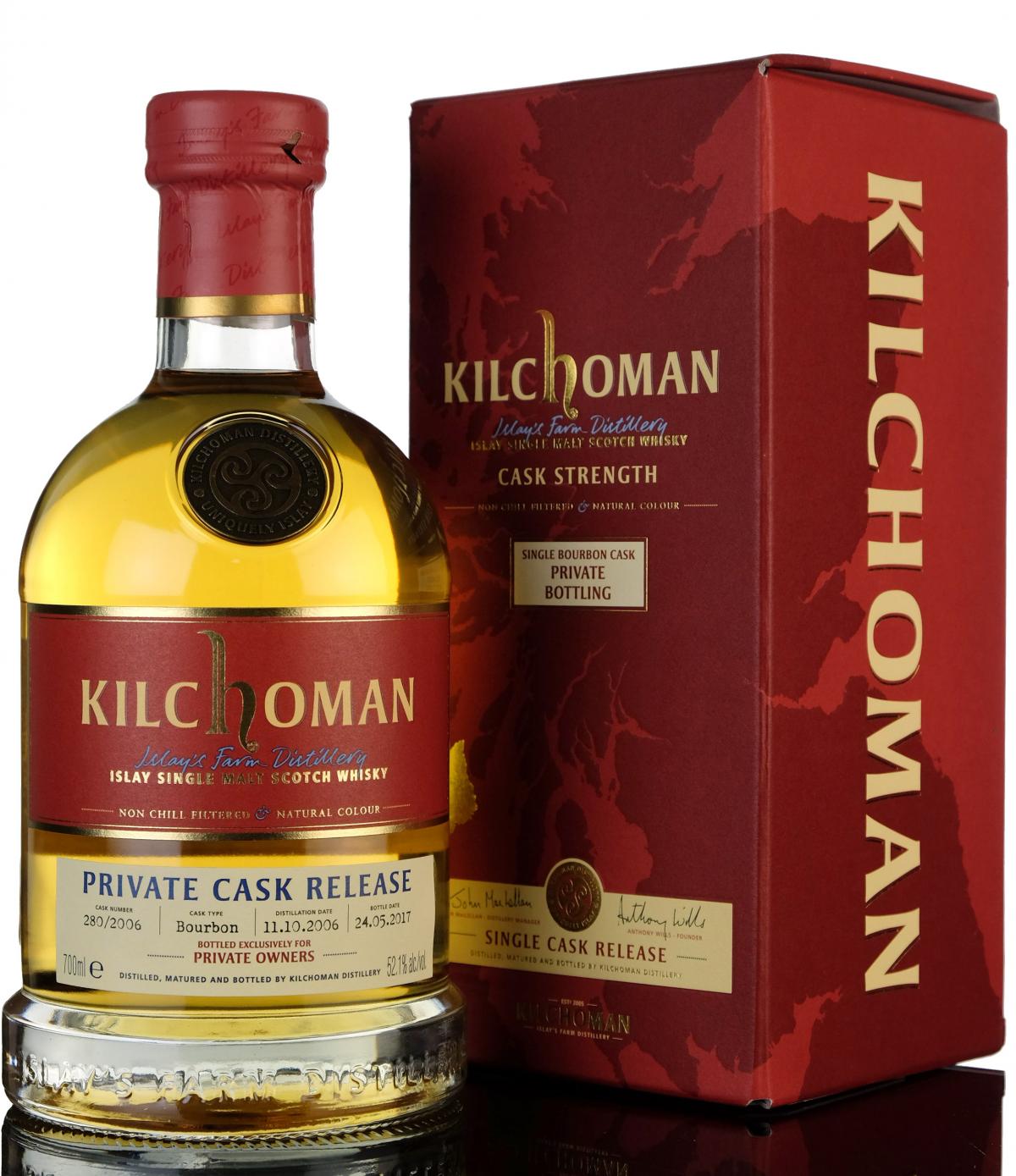 Kilchoman 2006-2017 - Private Cask Bottling