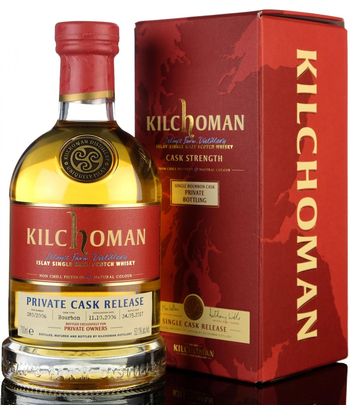 Kilchoman 2006-2017 - Private Cask Bottling