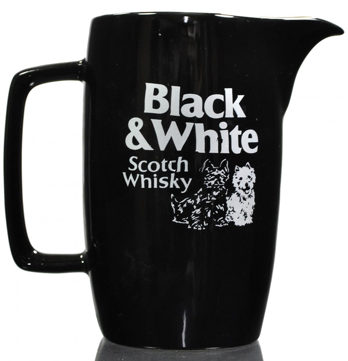 Black & White Water Jug