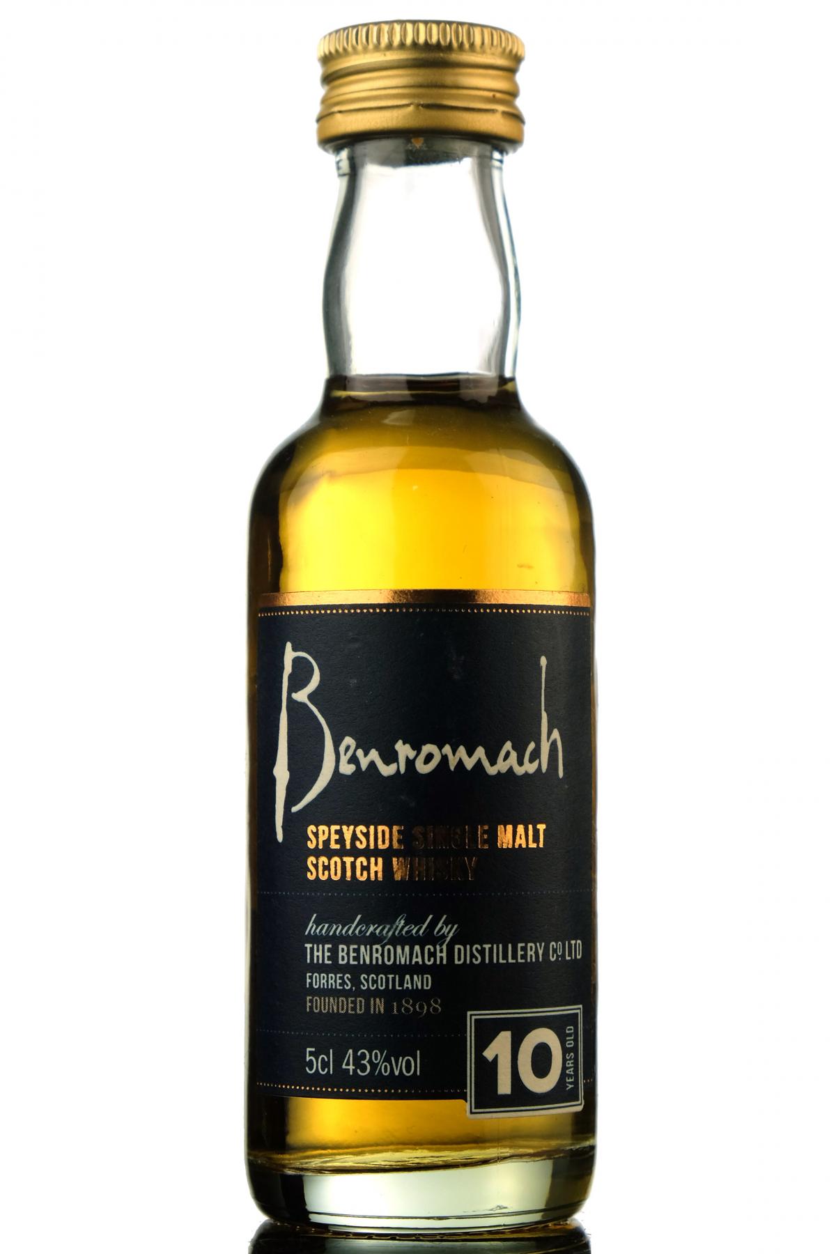 Benromach 10 Year Old Miniature