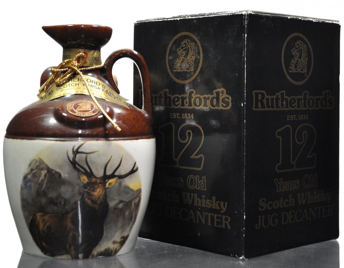 Rutherfords 12 Year Old Ceramic