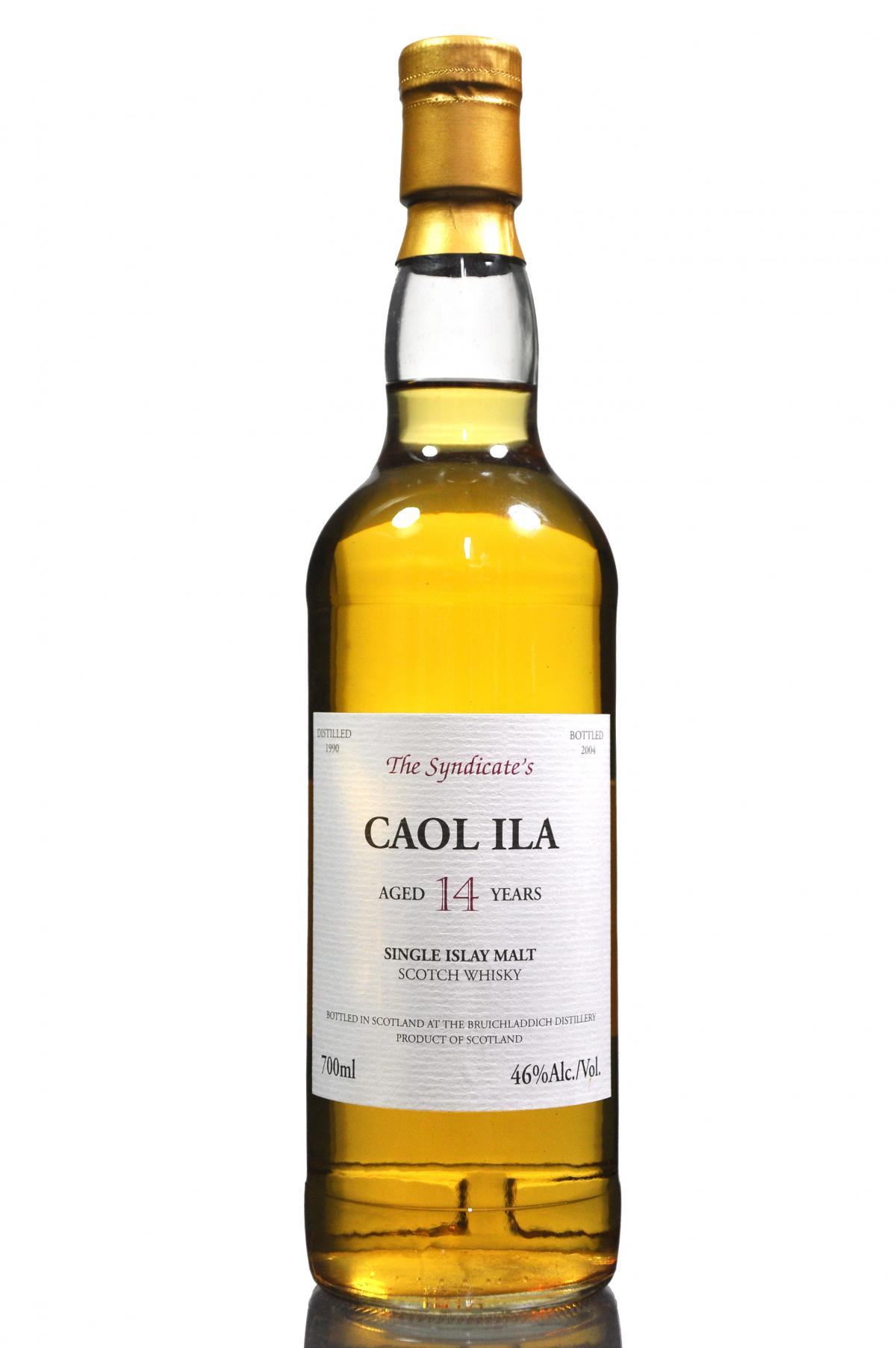 Caol Ila 1990-2004 - 14 Year Old - The Syndicate