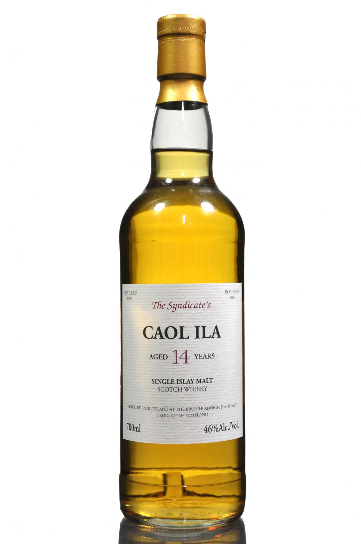 Caol Ila 1990-2004 - 14 Year Old - The Syndicate