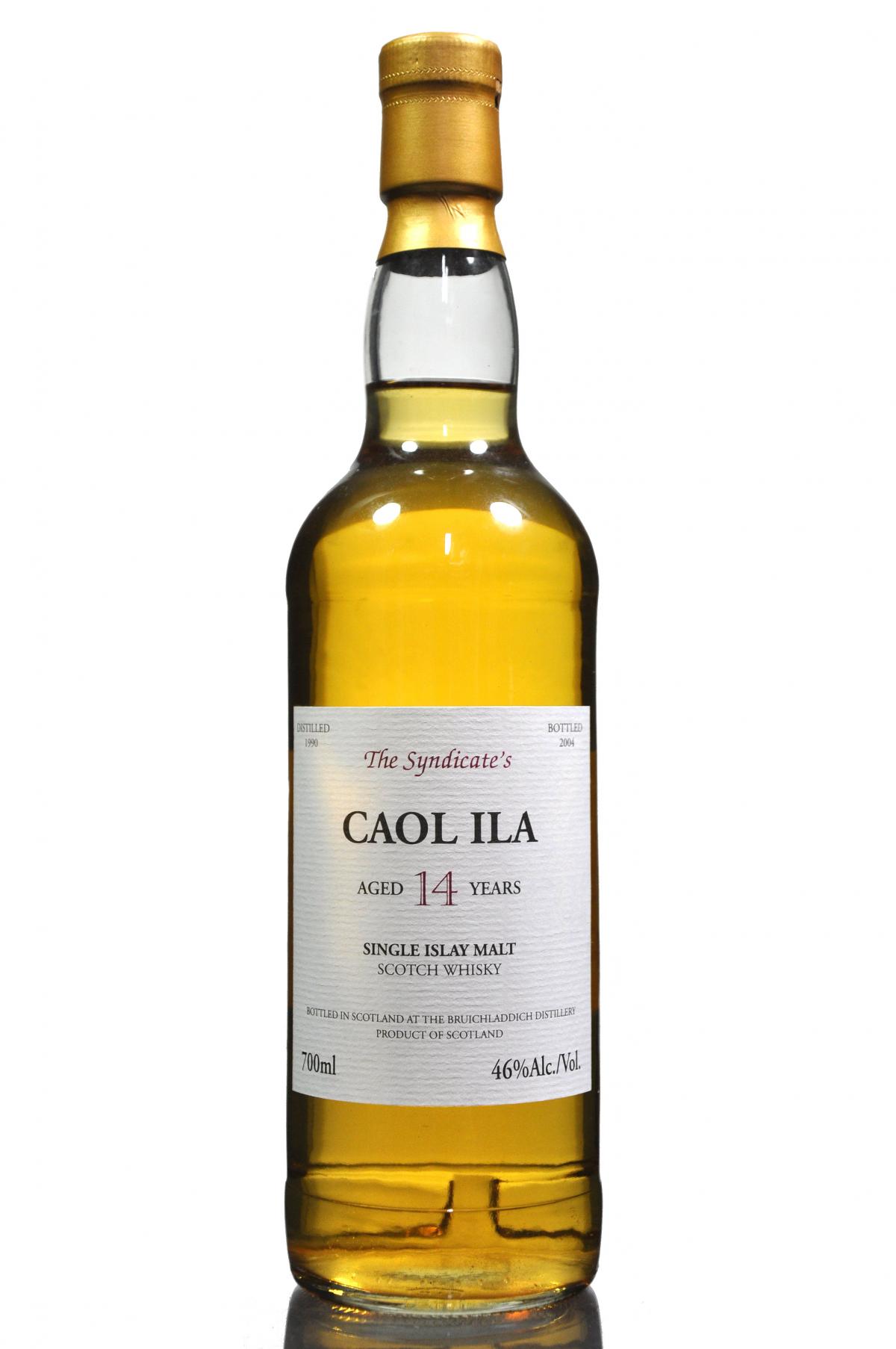 Caol Ila 1990-2004 - 14 Year Old - The Syndicate
