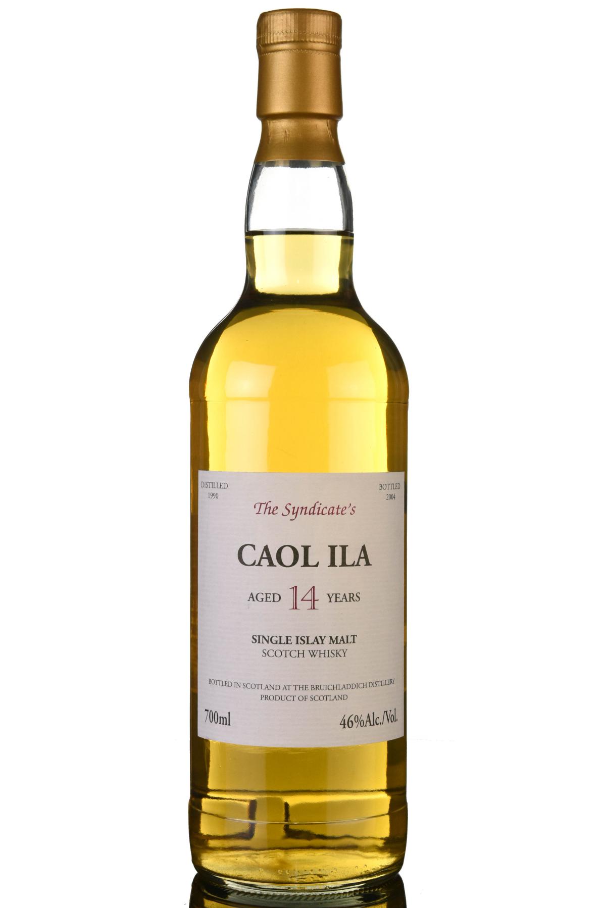 Caol Ila 1990-2004 - 14 Year Old - The Syndicate