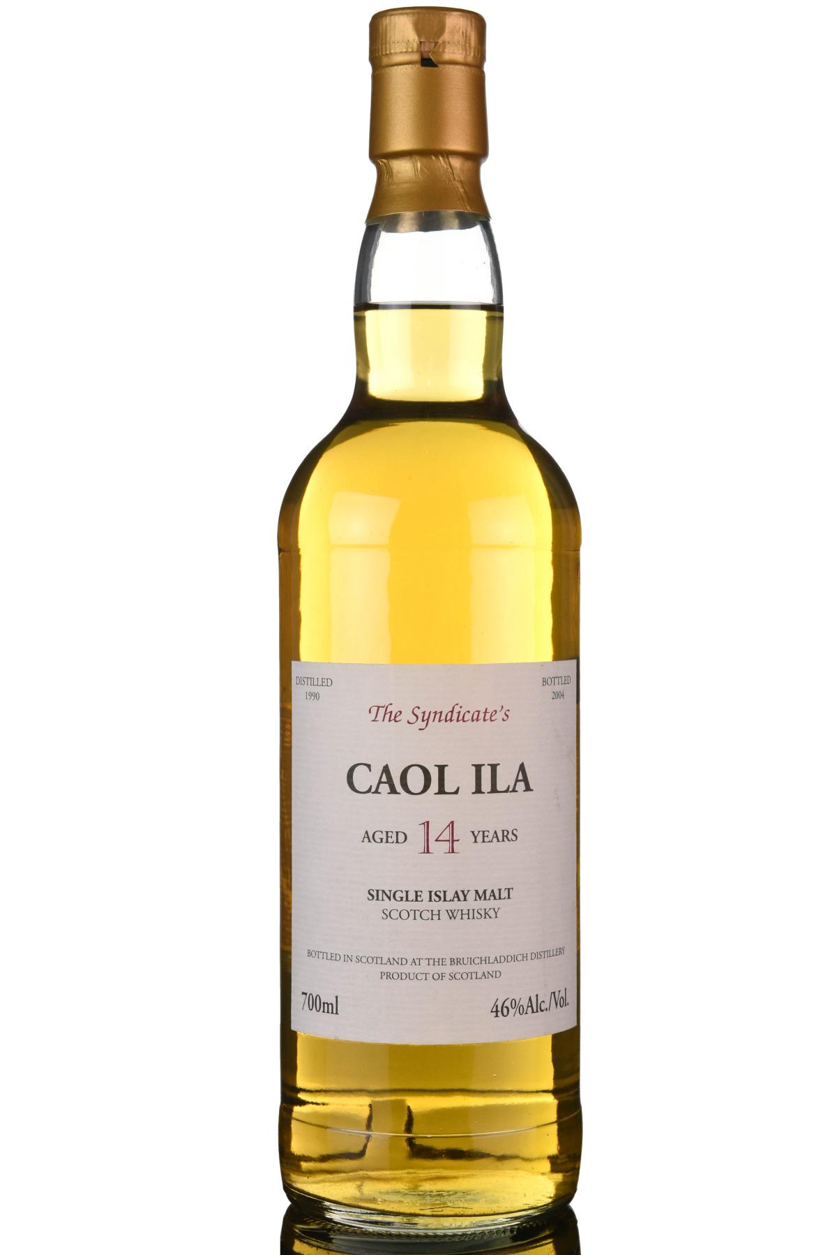 Caol Ila 1990-2004 - 14 Year Old - The Syndicate