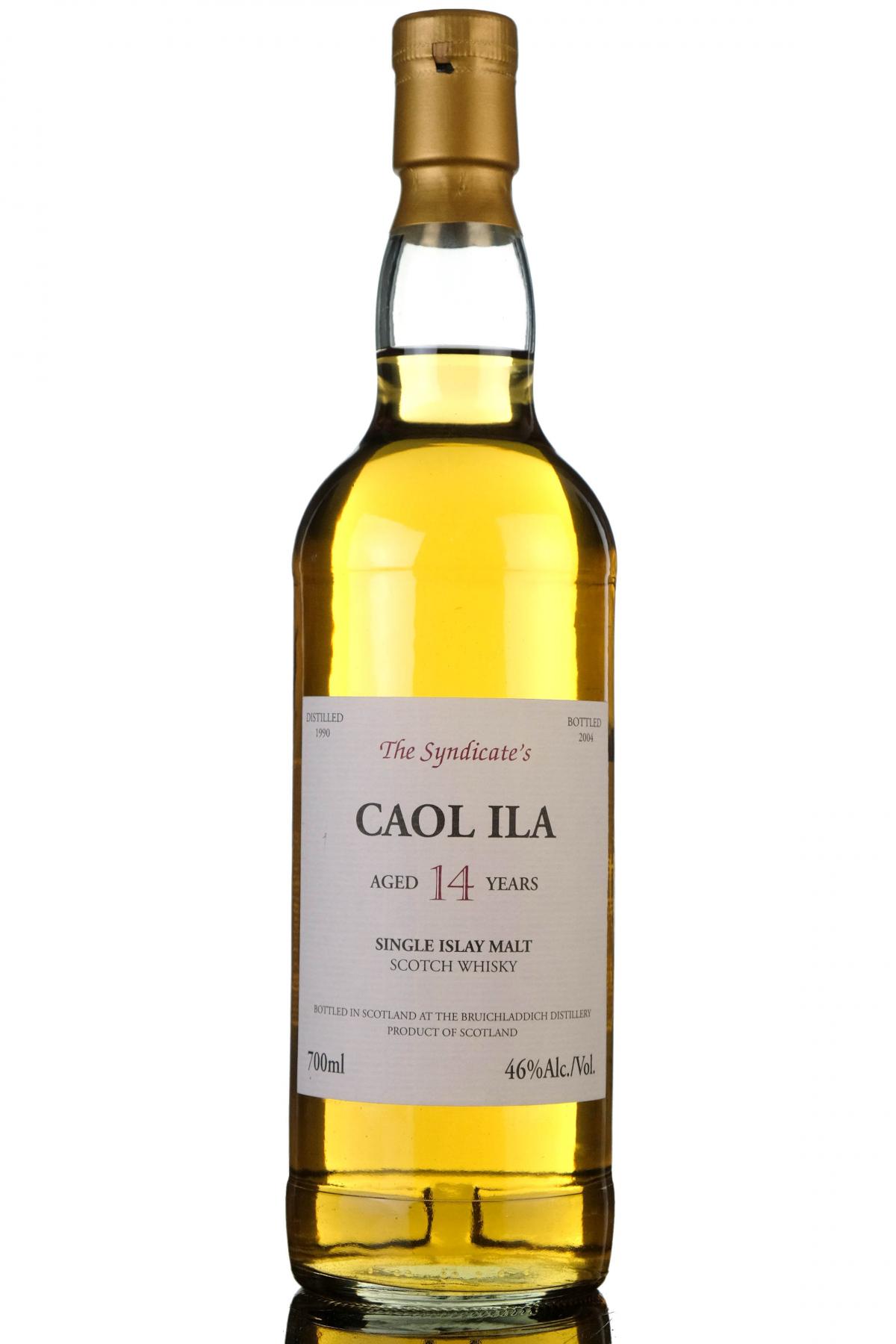 Caol Ila 1990-2004 - 14 Year Old - The Syndicate